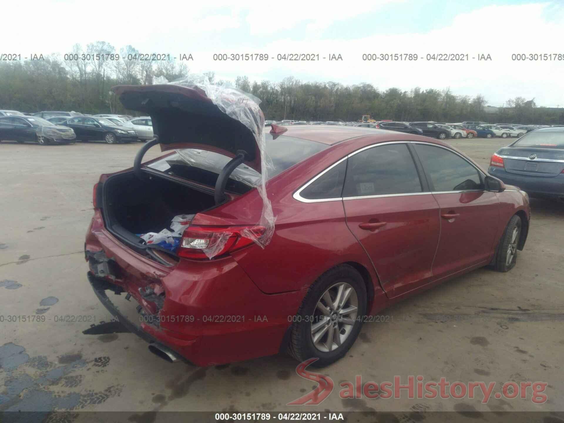 5NPE24AF3HH526809 2017 HYUNDAI SONATA