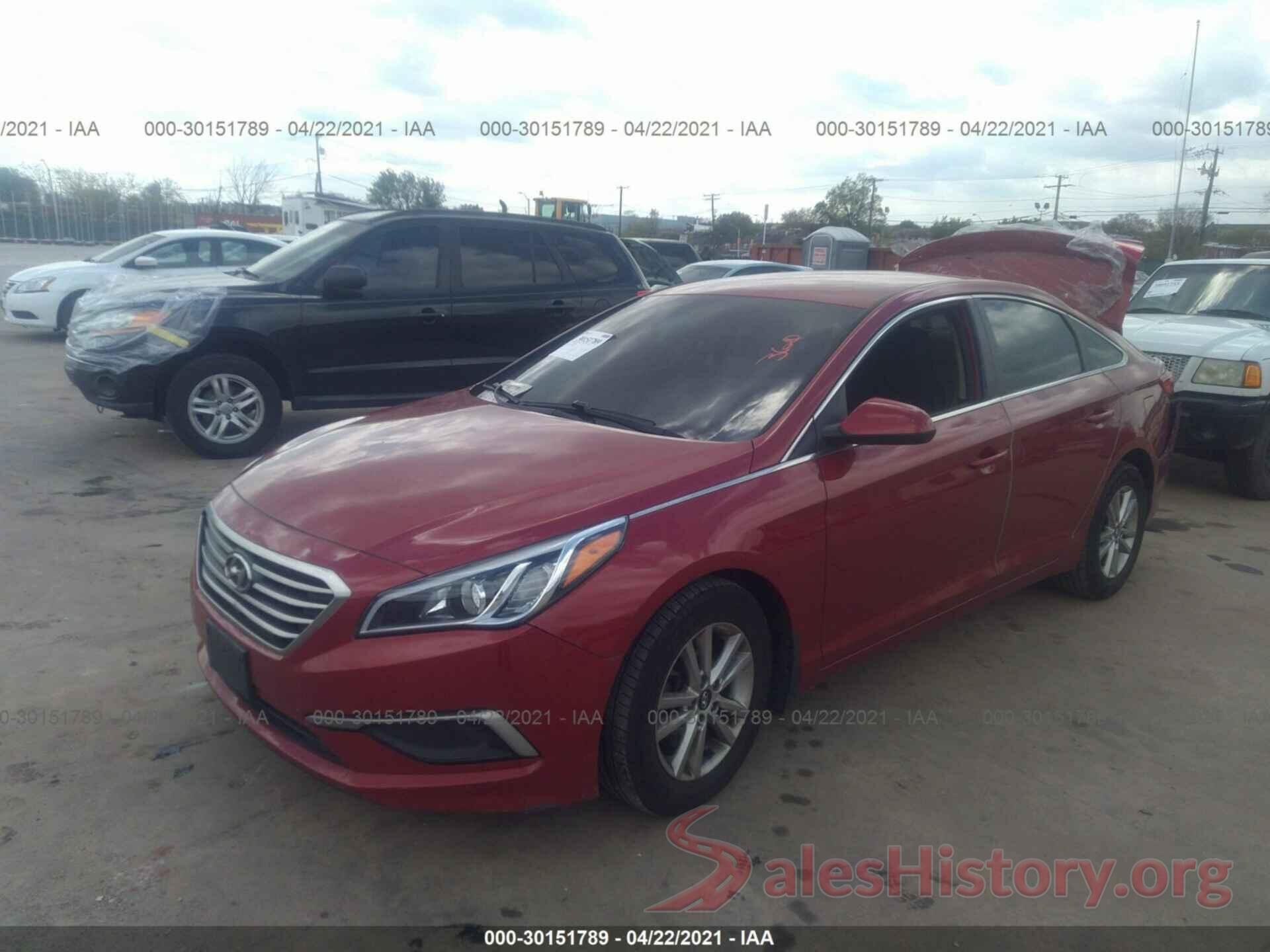 5NPE24AF3HH526809 2017 HYUNDAI SONATA