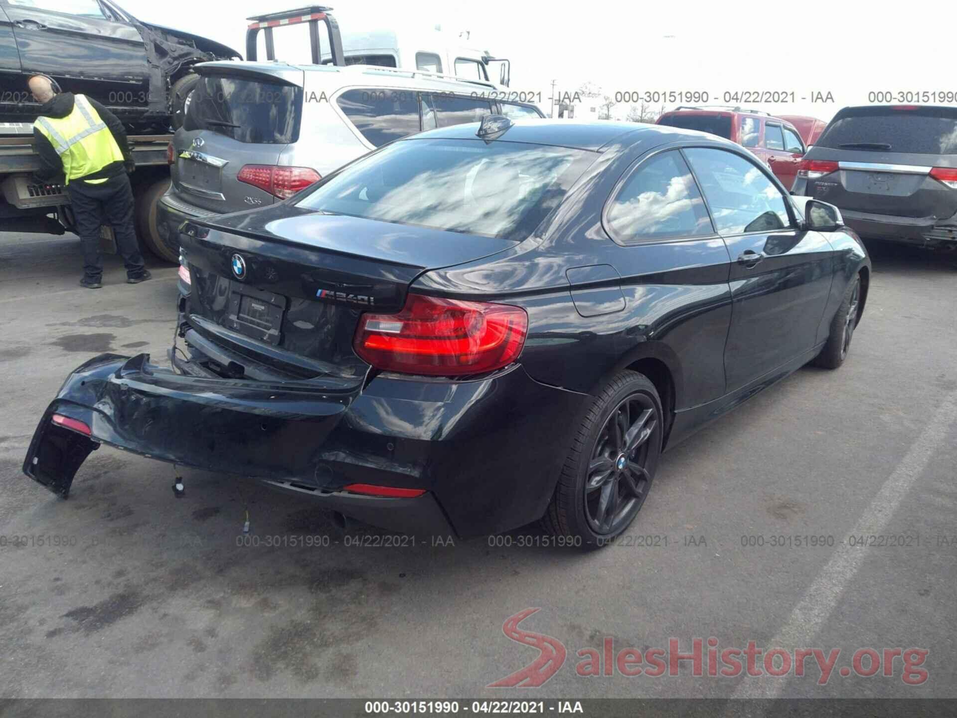 WBA2G3C33H7A25294 2017 BMW 2 SERIES