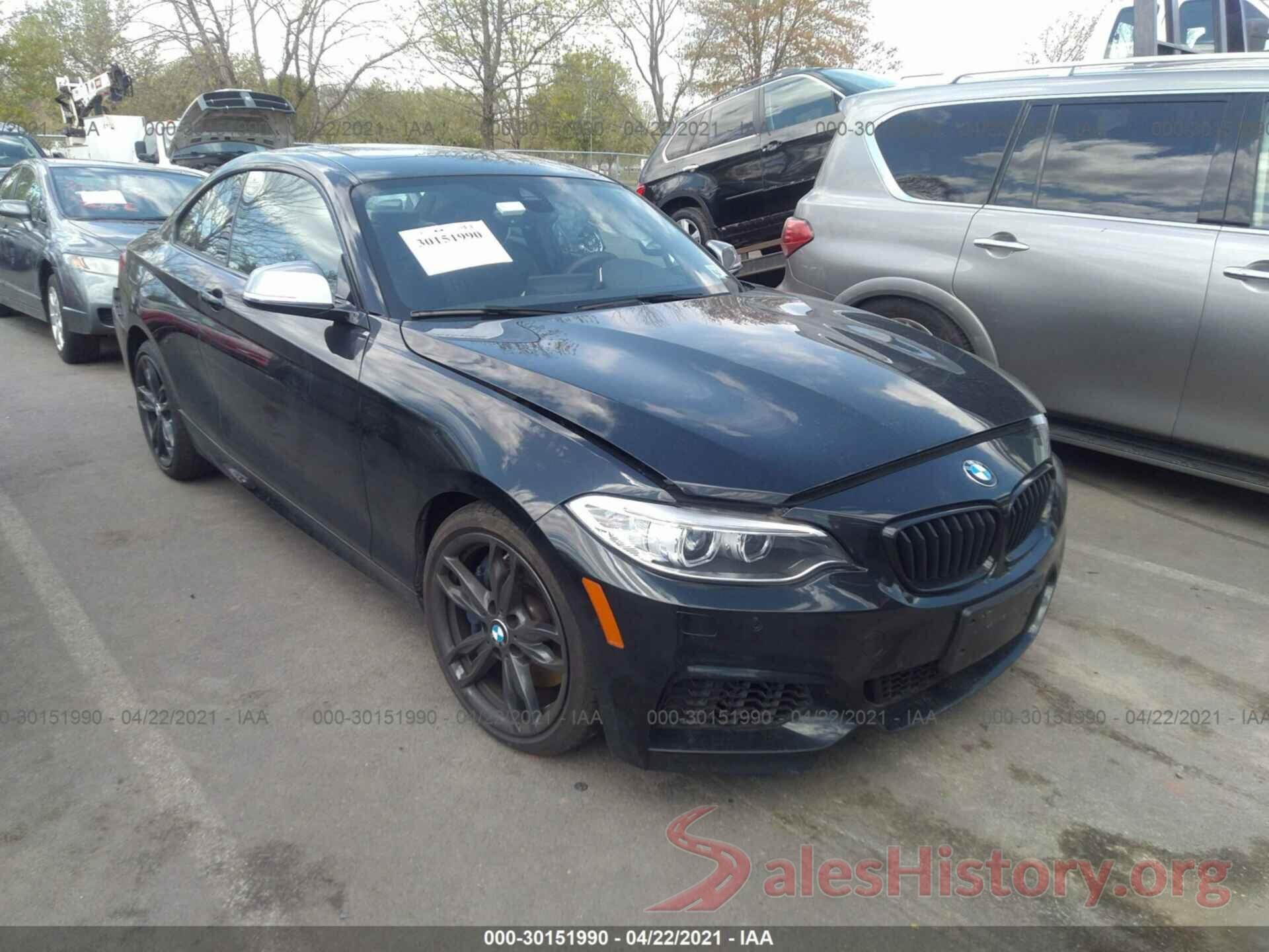 WBA2G3C33H7A25294 2017 BMW 2 SERIES