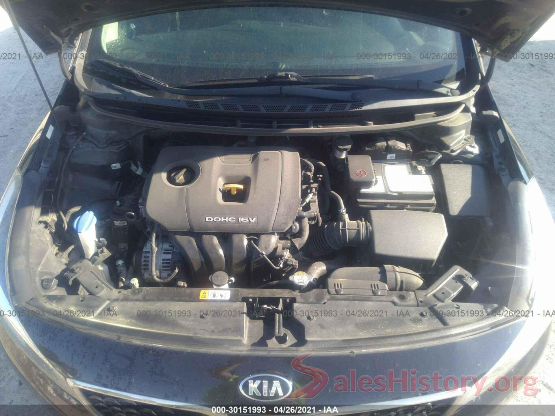 3KPFK4A74HE127053 2017 KIA FORTE