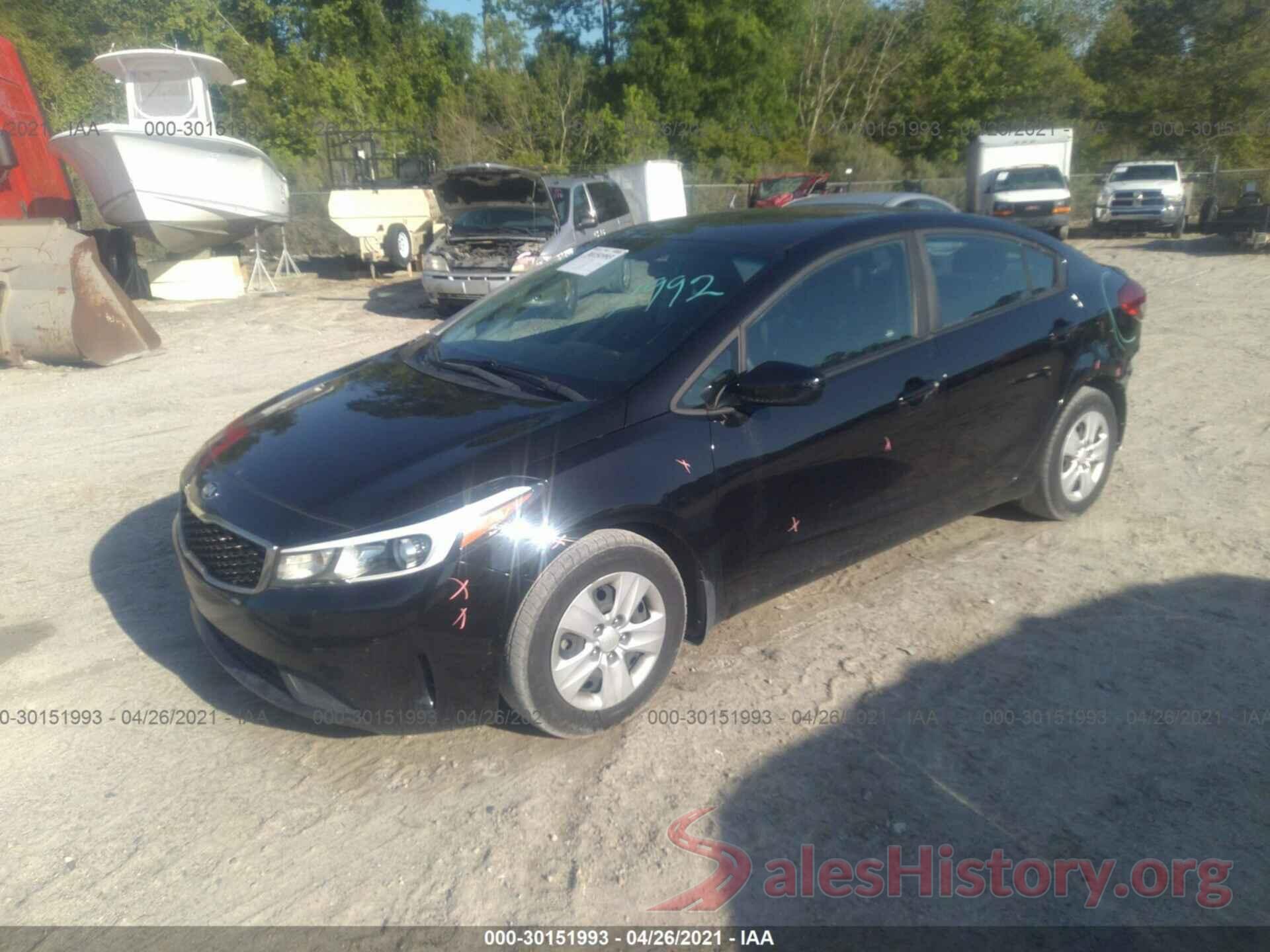 3KPFK4A74HE127053 2017 KIA FORTE