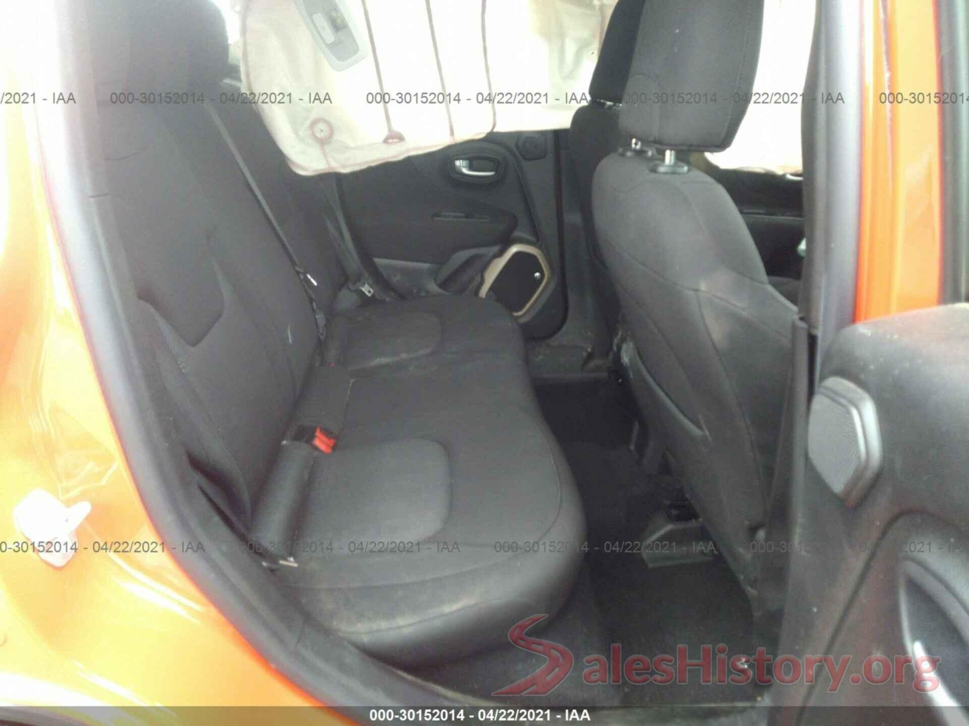 ZACCJABT2GPC99664 2016 JEEP RENEGADE