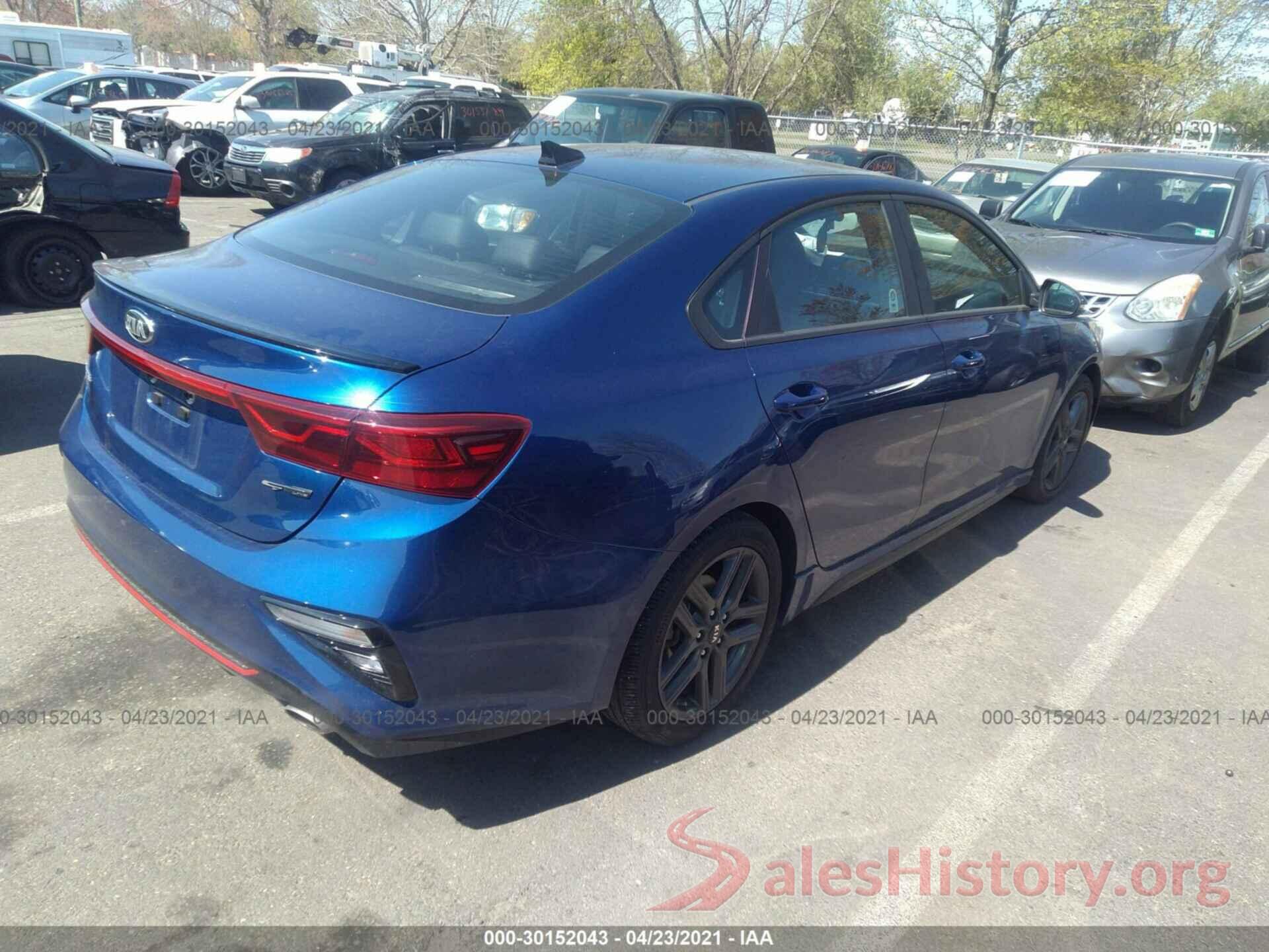 3KPF34AD7LE243553 2020 KIA FORTE