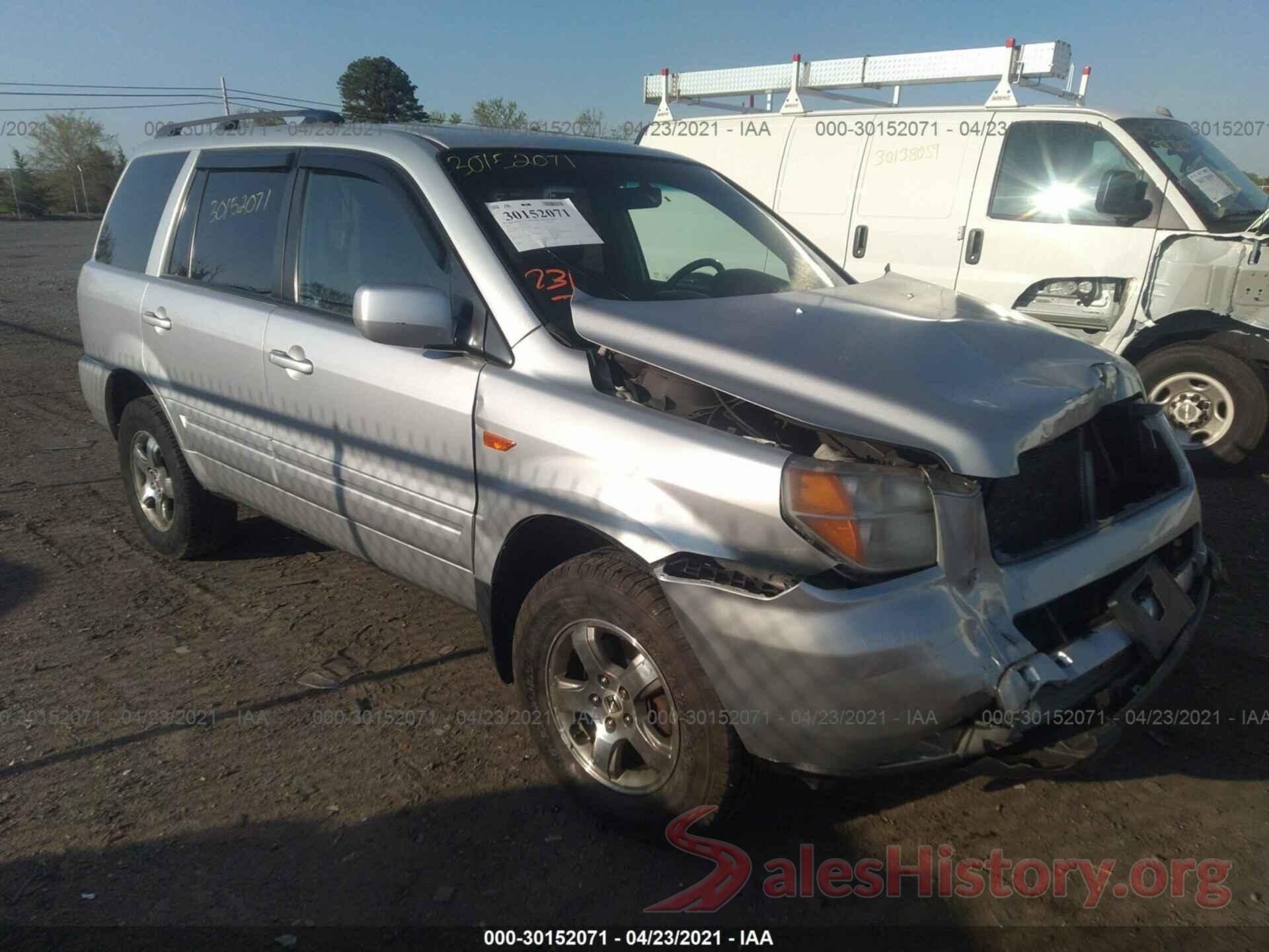 1C4BJWFG7JL822923 2007 HONDA PILOT