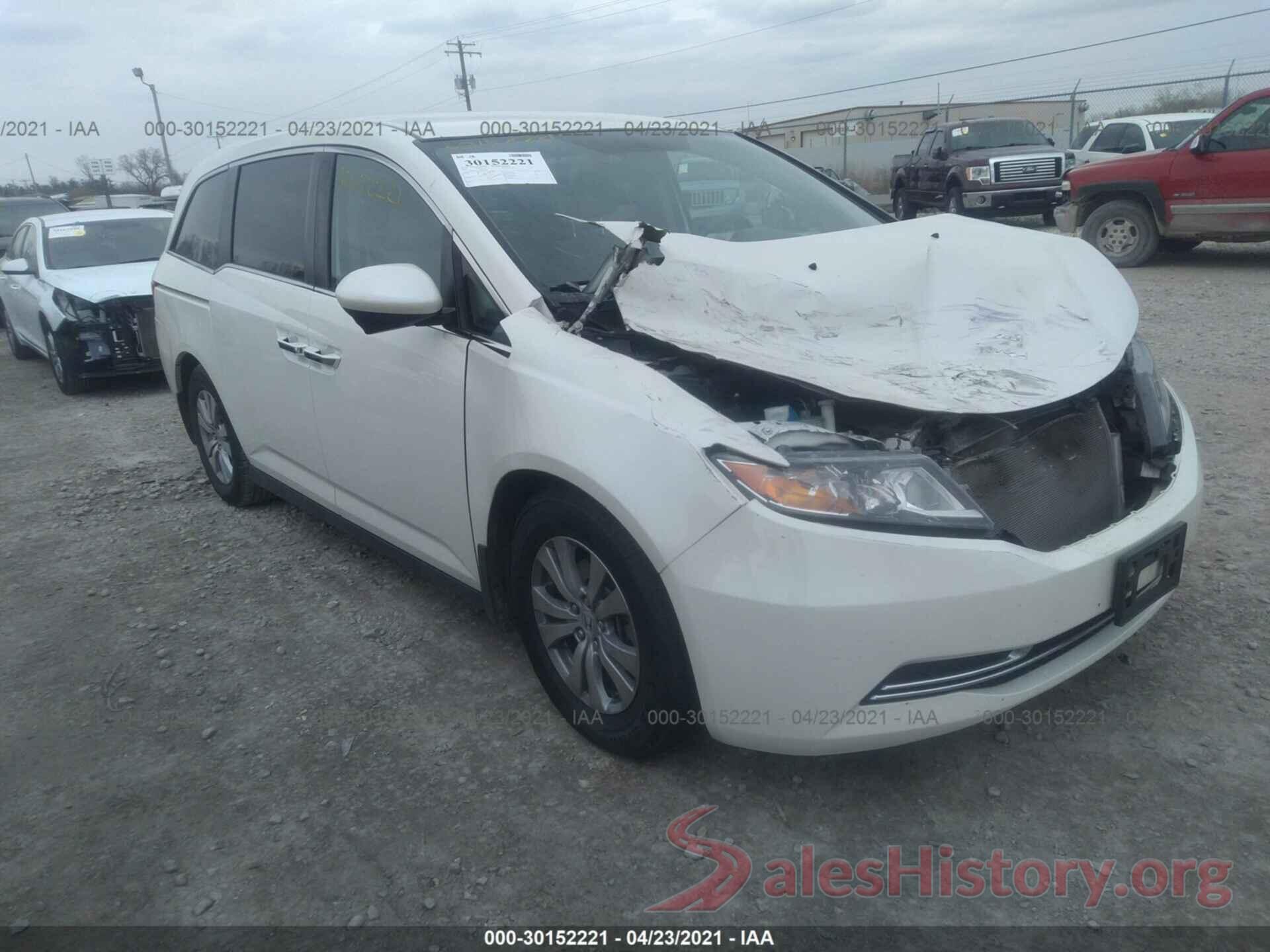 5FNRL5H37HB009818 2017 HONDA ODYSSEY