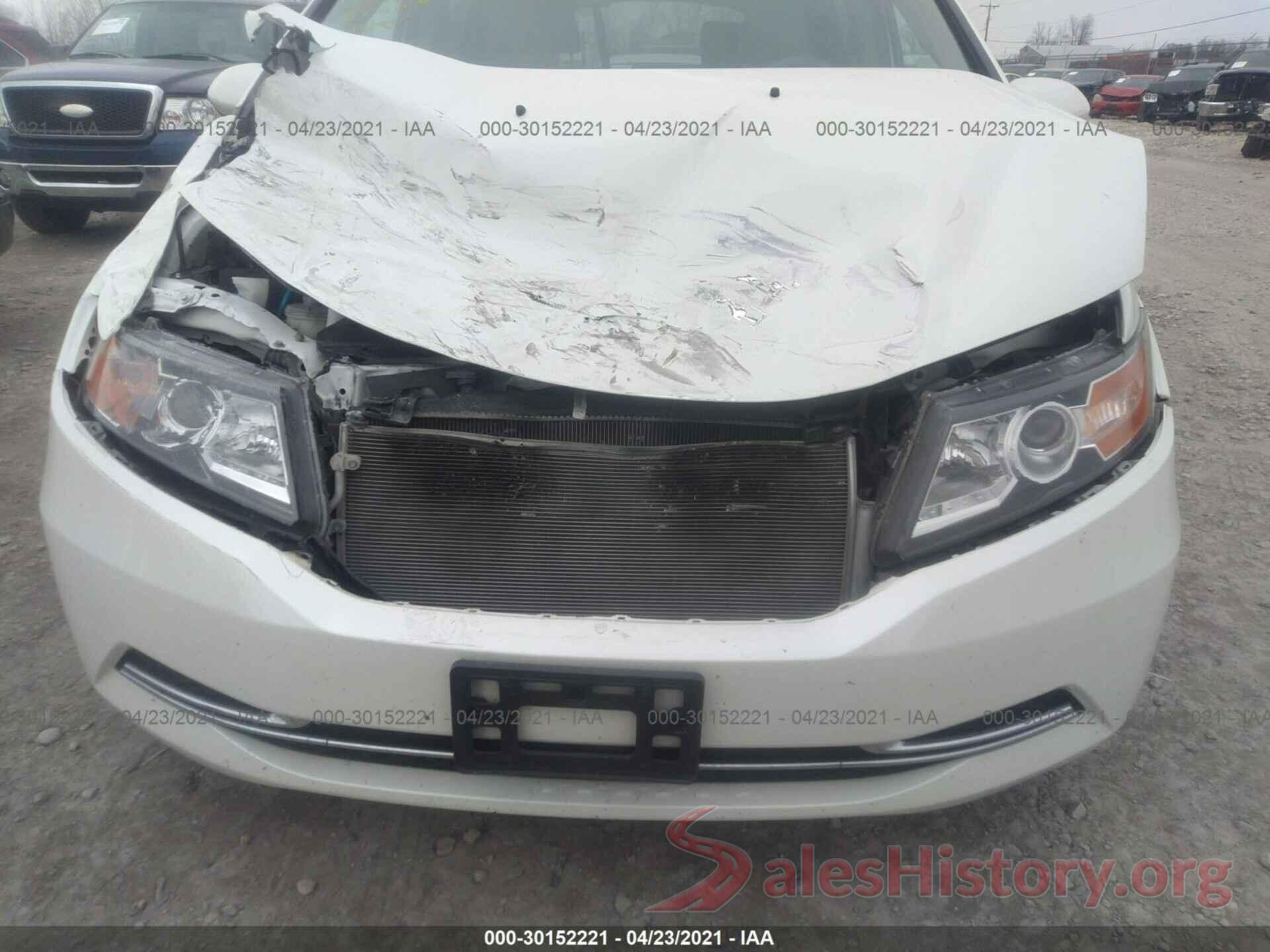 5FNRL5H37HB009818 2017 HONDA ODYSSEY