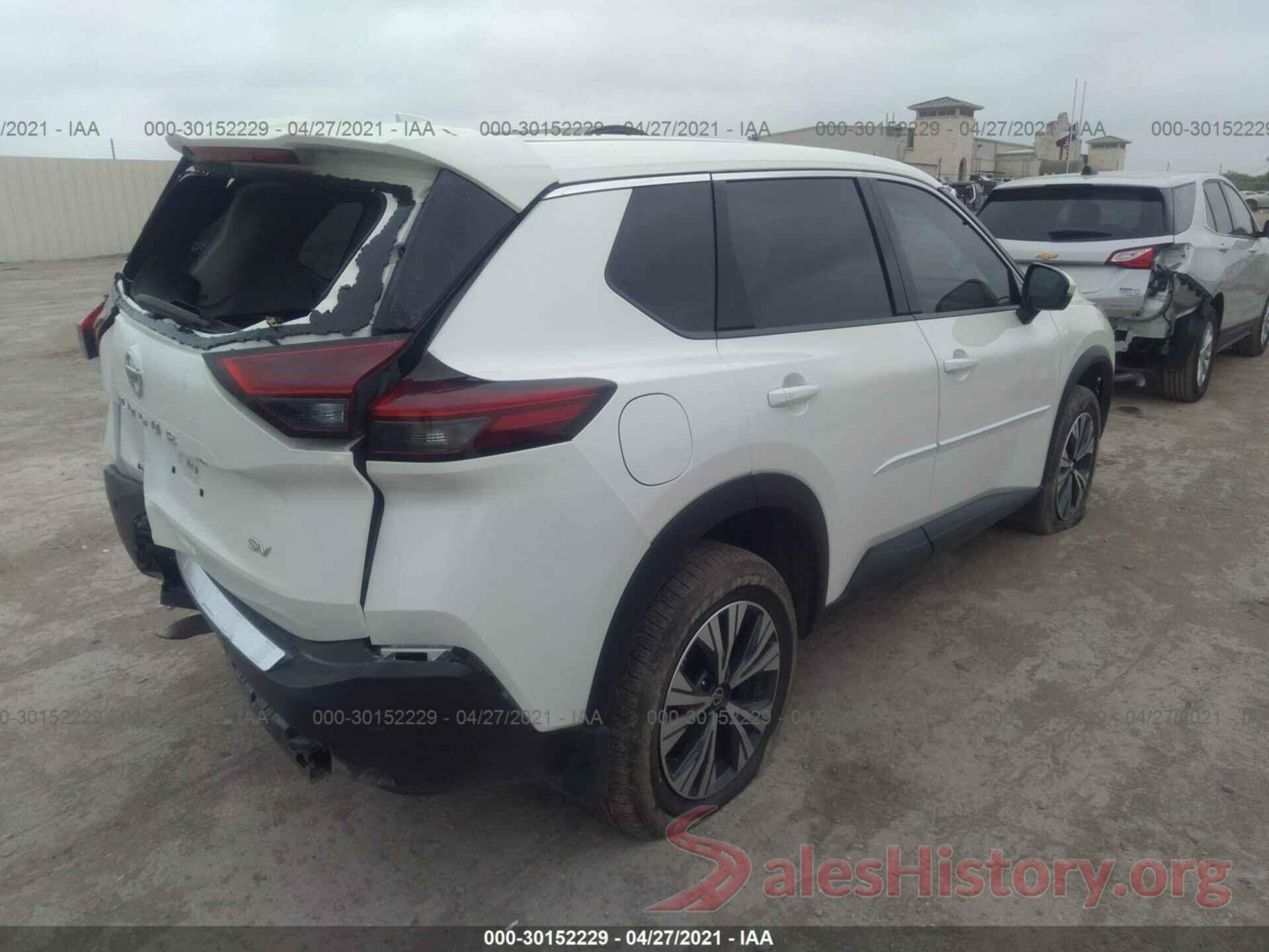 JN8AT3BA8MW001567 2021 NISSAN ROGUE