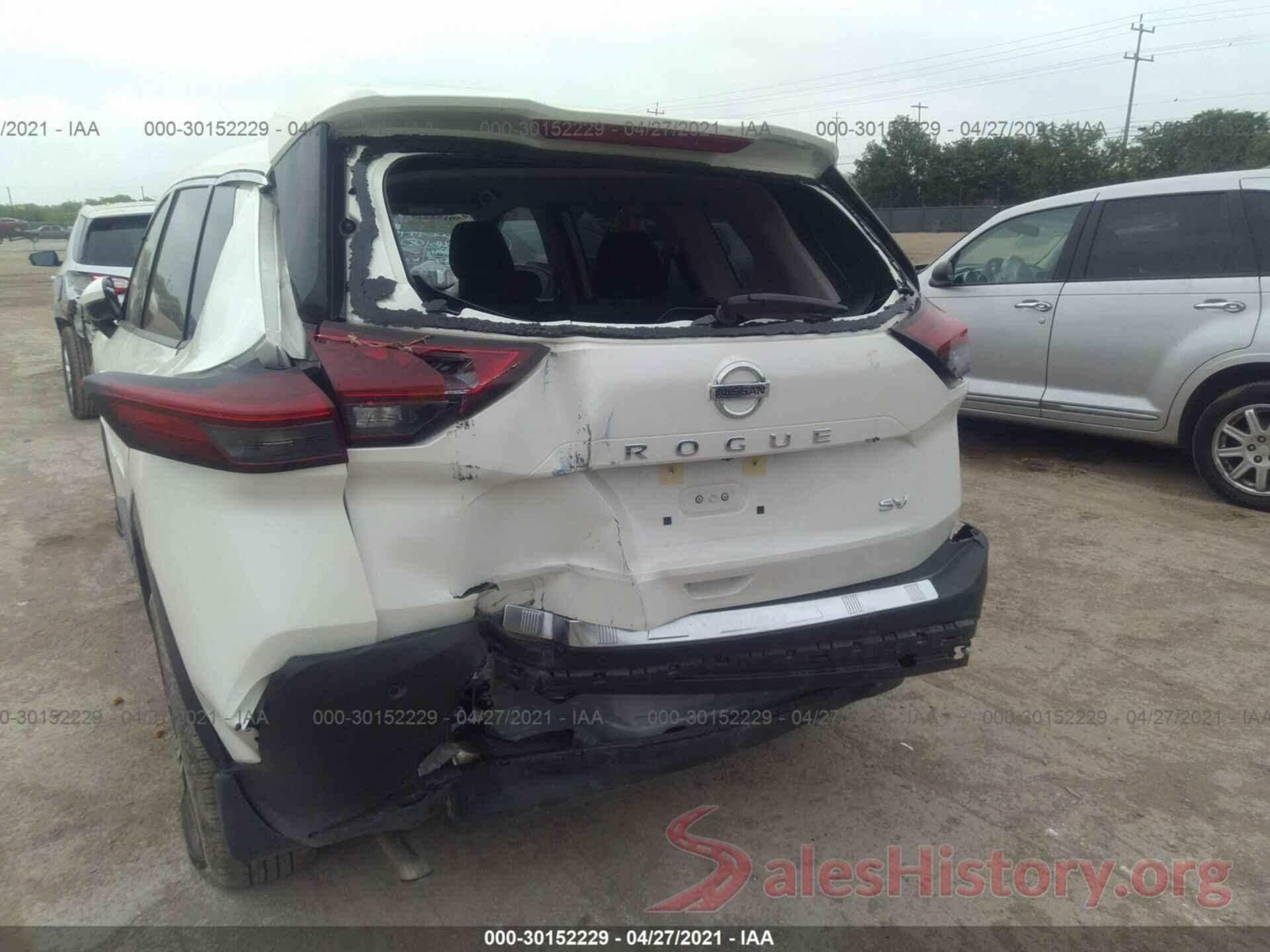 JN8AT3BA8MW001567 2021 NISSAN ROGUE