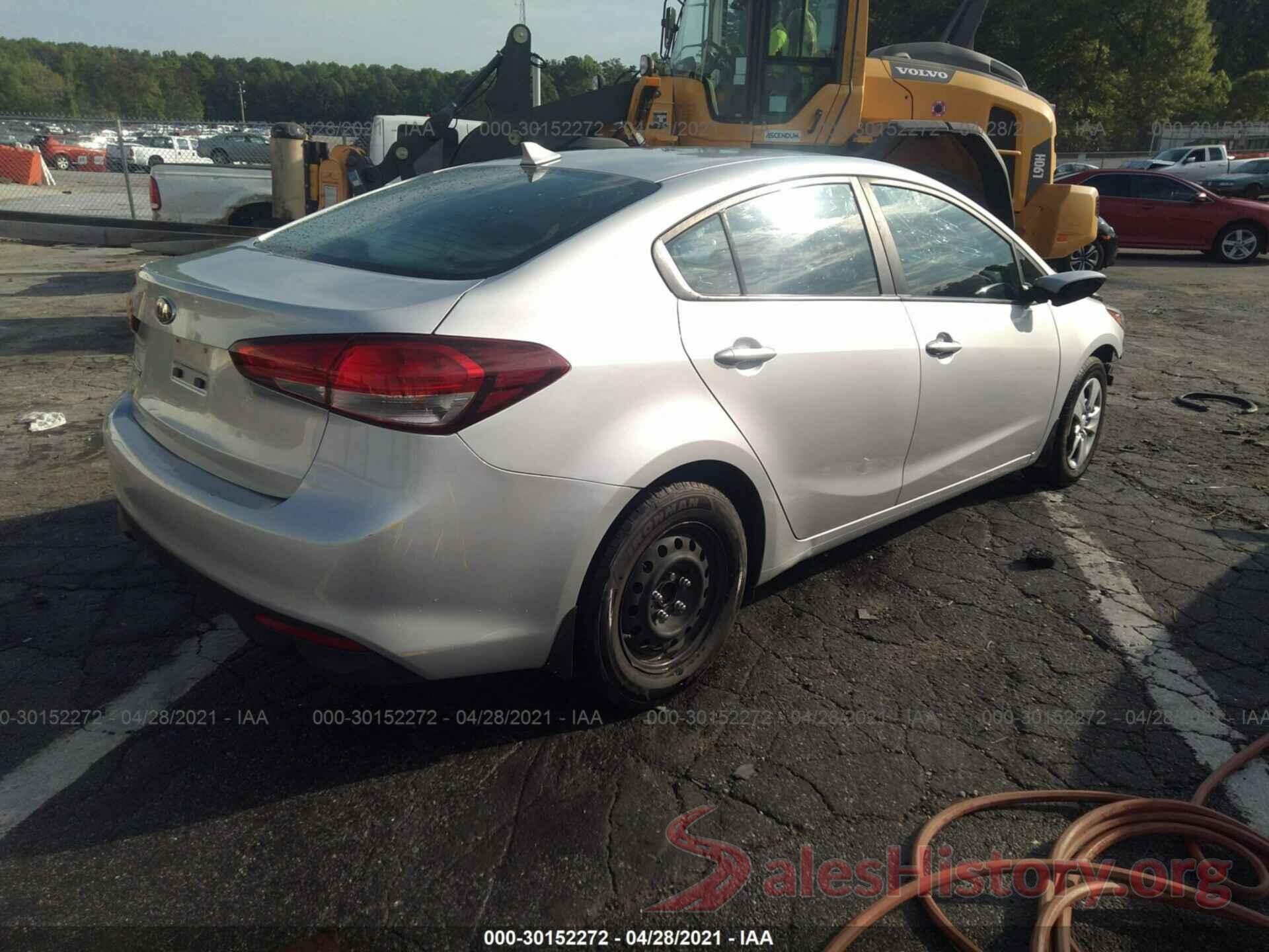 3KPFK4A71HE121985 2017 KIA FORTE