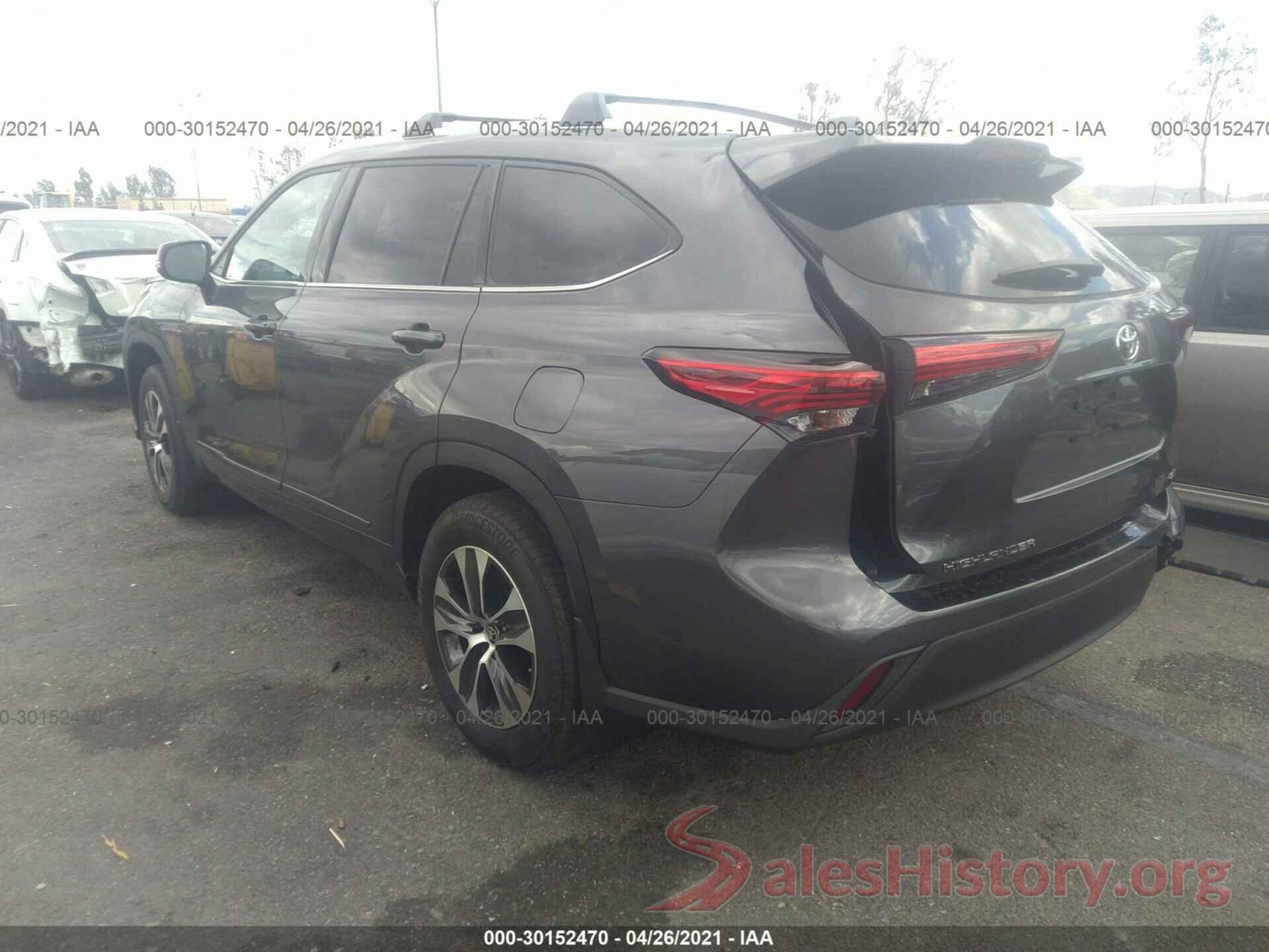 5TDHZRAH9MS053381 2021 TOYOTA HIGHLANDER