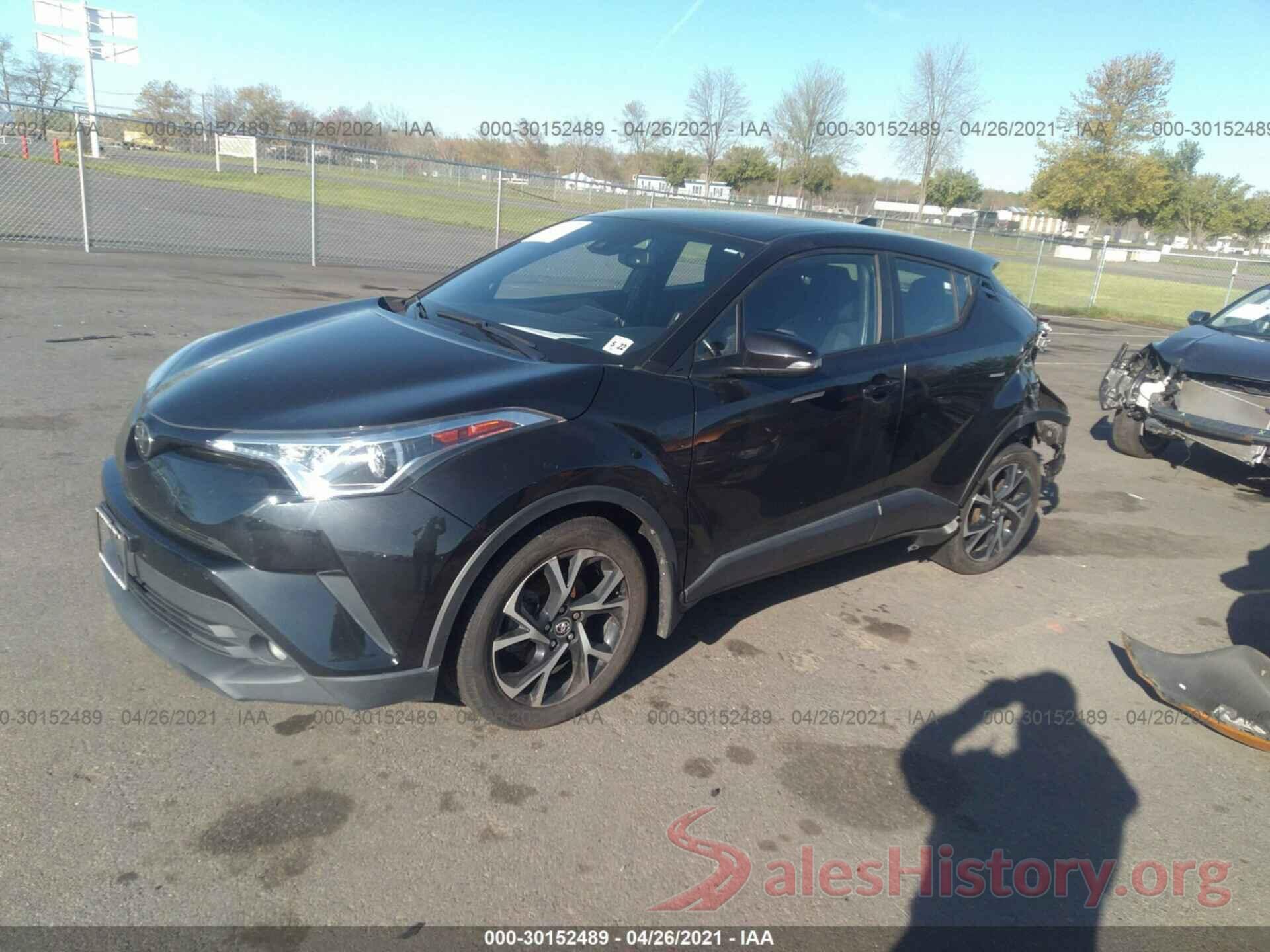 NMTKHMBX0JR007255 2018 TOYOTA C-HR