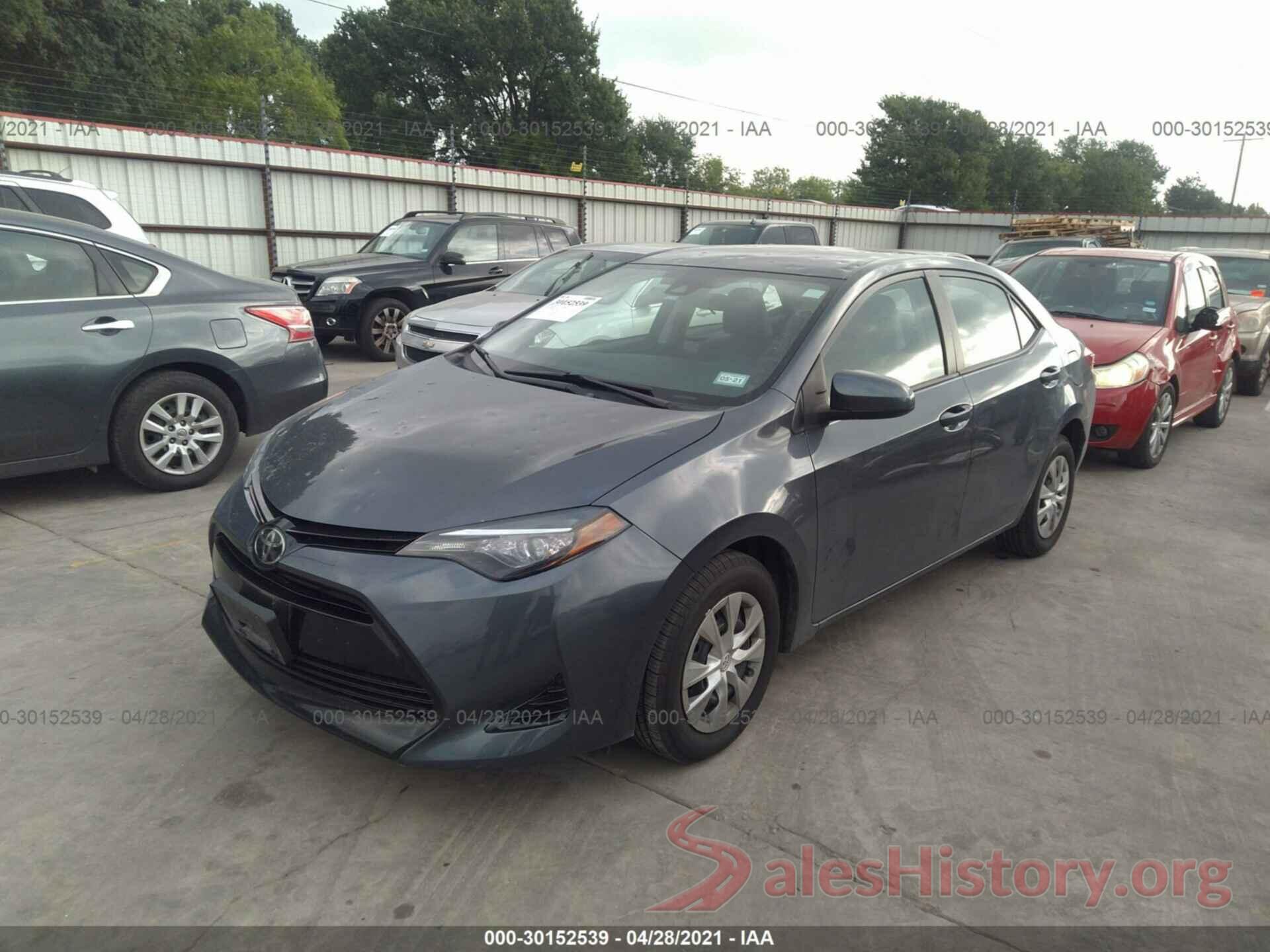 5YFBURHE4HP600538 2017 TOYOTA COROLLA