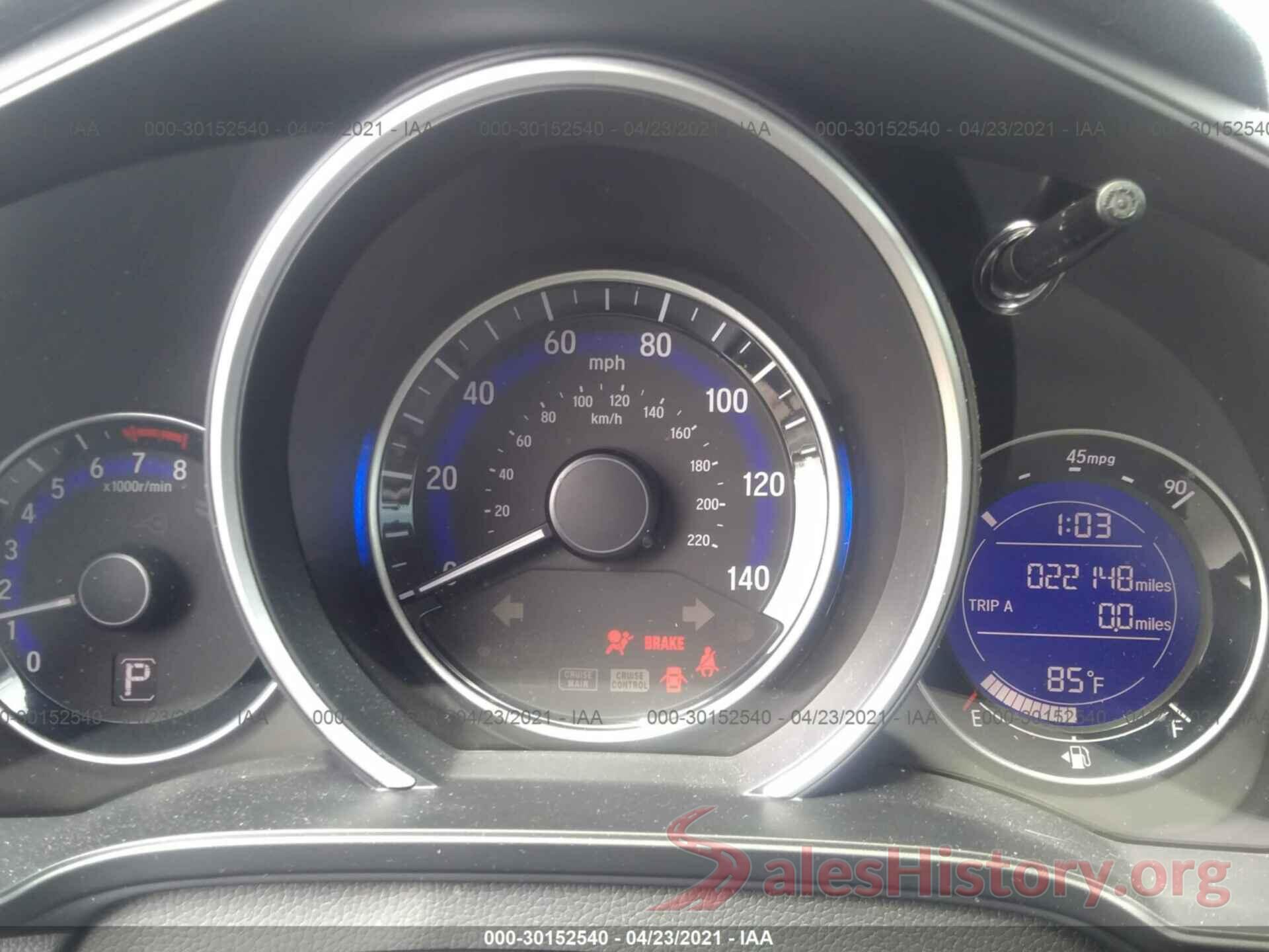 3HGGK5H49KM750740 2019 HONDA FIT