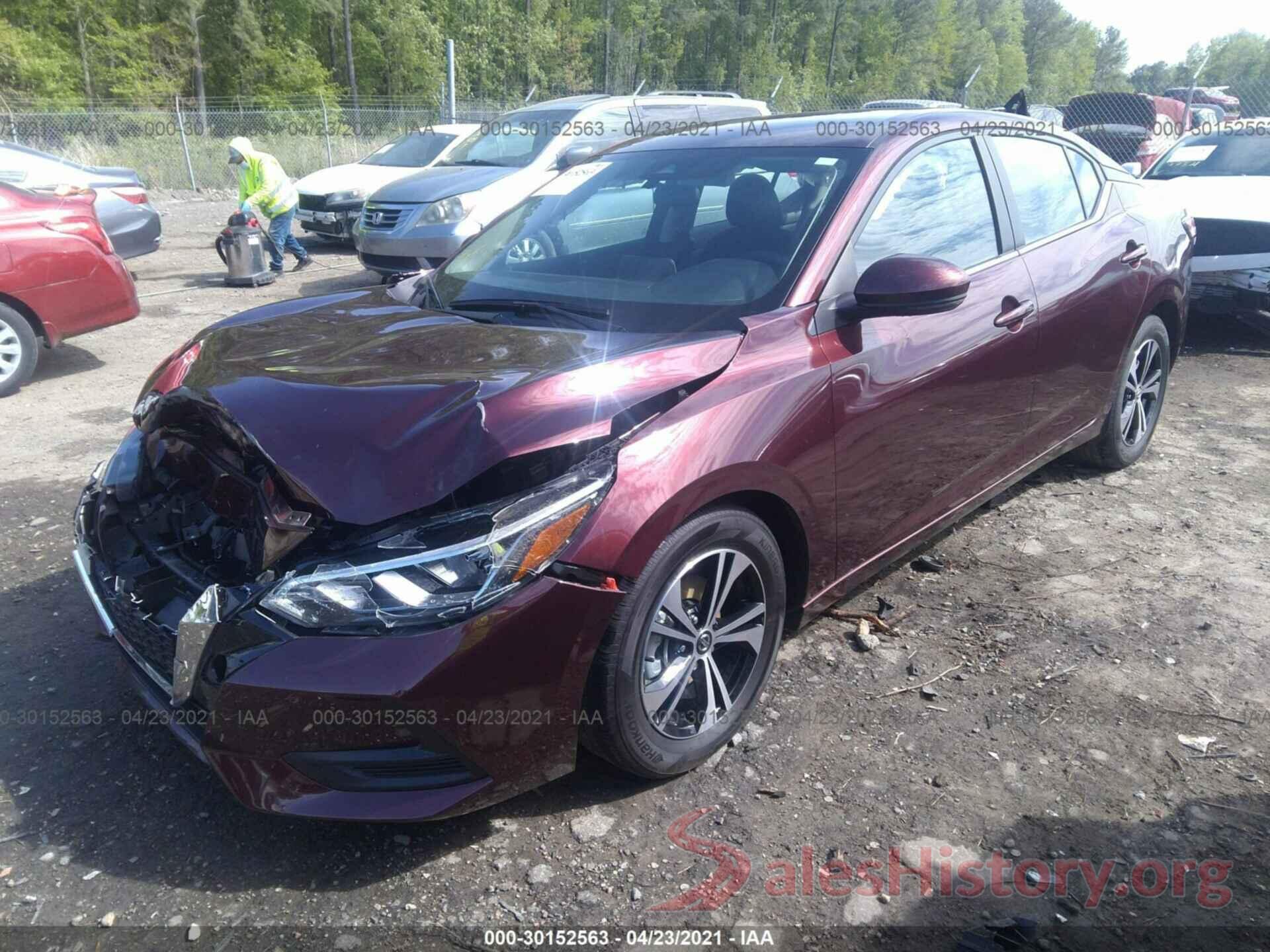 3N1AB8CV5LY249394 2020 NISSAN SENTRA