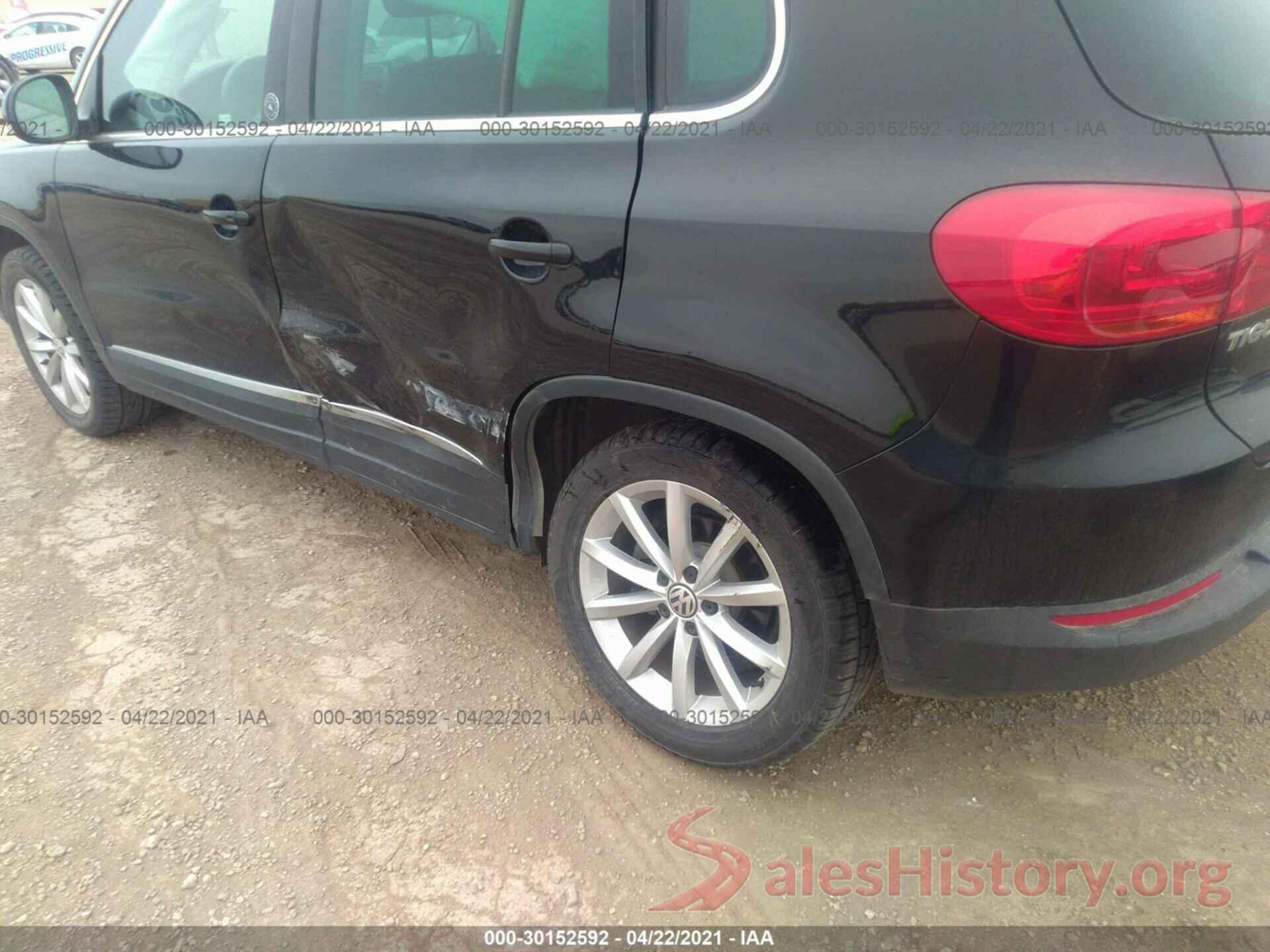 WVGRV7AX0HK003747 2017 VOLKSWAGEN TIGUAN