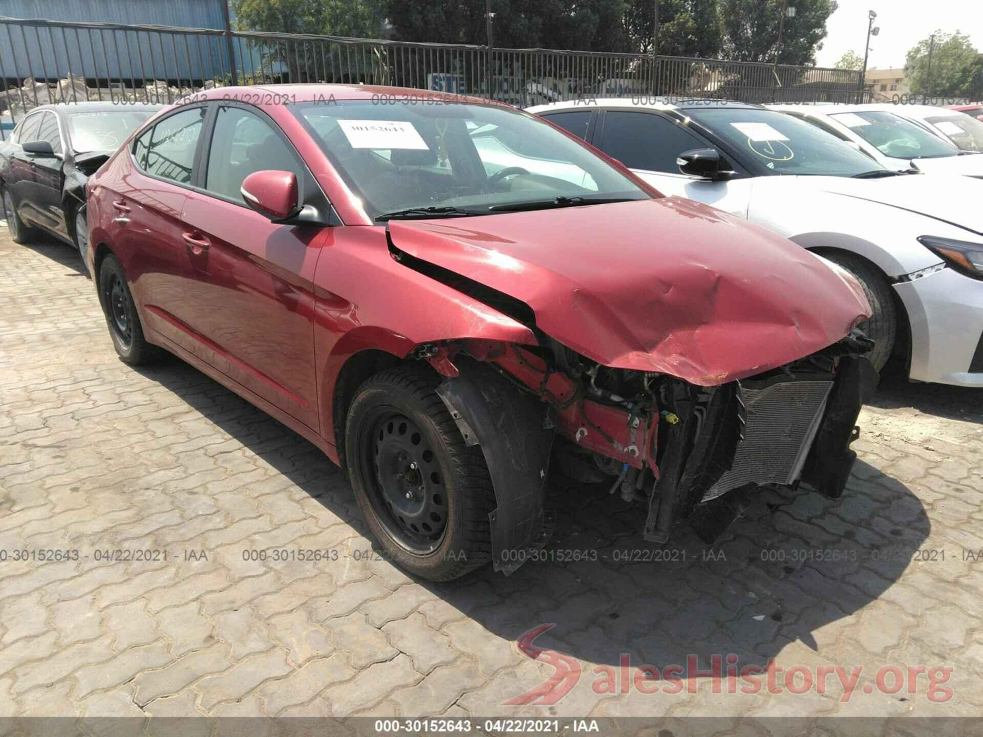 KMHD84LFXHU270676 2017 HYUNDAI ELANTRA