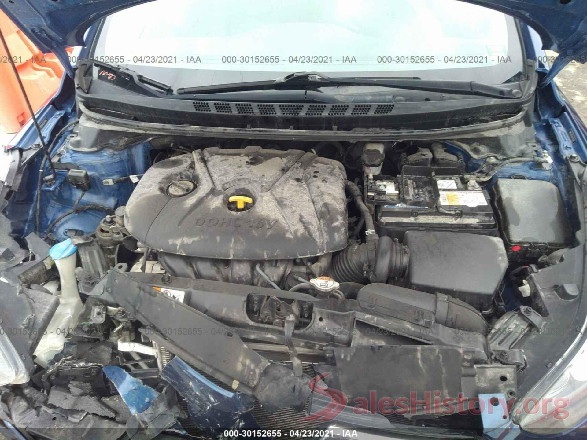 5NPDH4AE2GH779295 2016 HYUNDAI ELANTRA