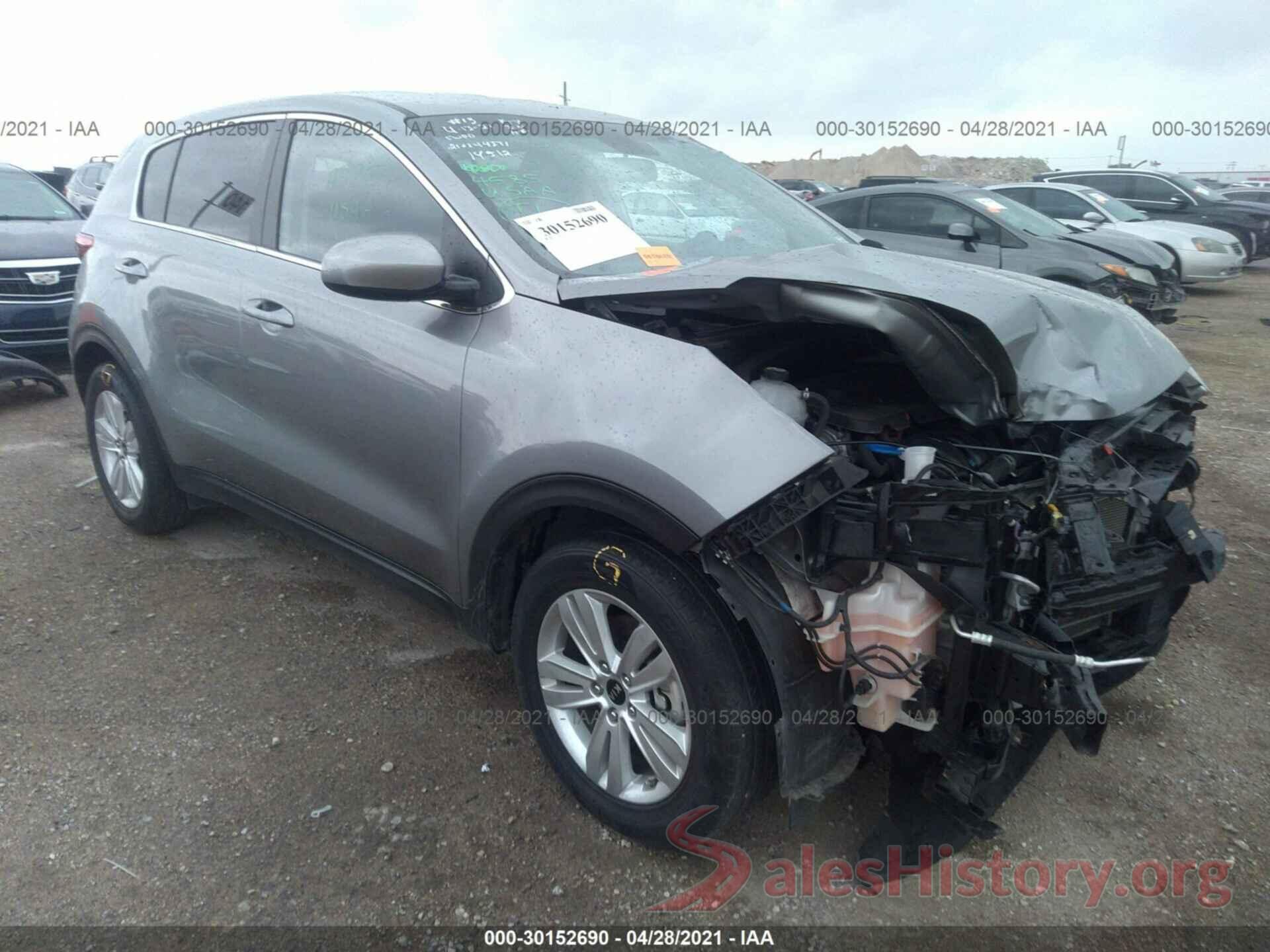 KNDPM3AC1K7592483 2019 KIA SPORTAGE