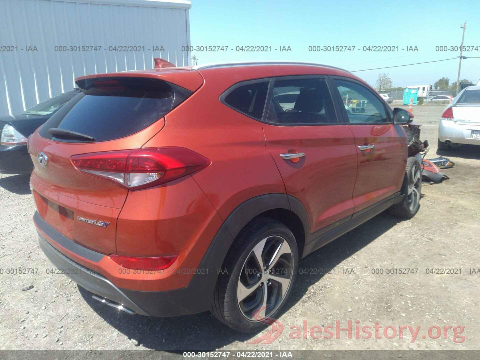 KM8J33A28GU193414 2016 HYUNDAI TUCSON