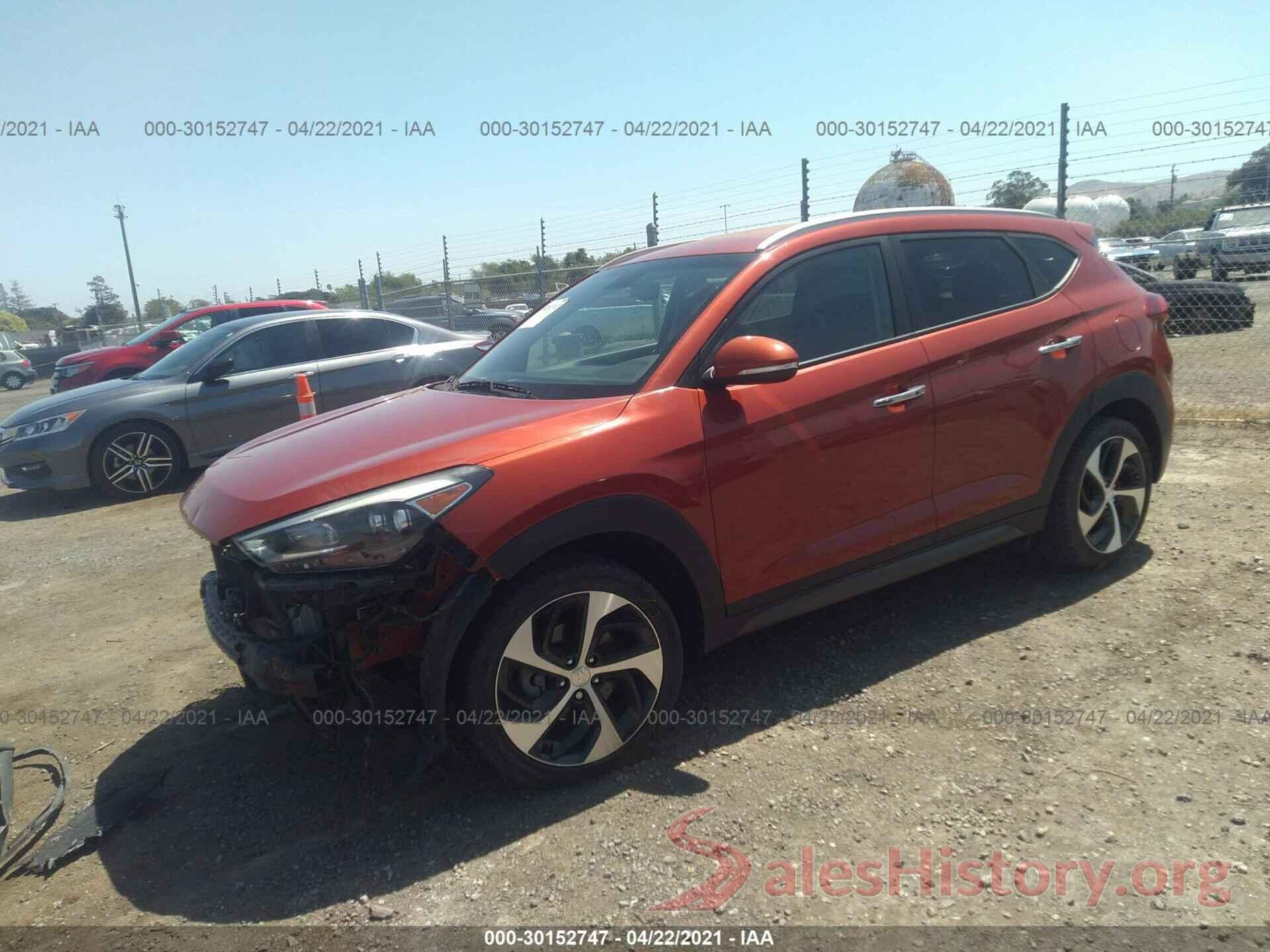 KM8J33A28GU193414 2016 HYUNDAI TUCSON