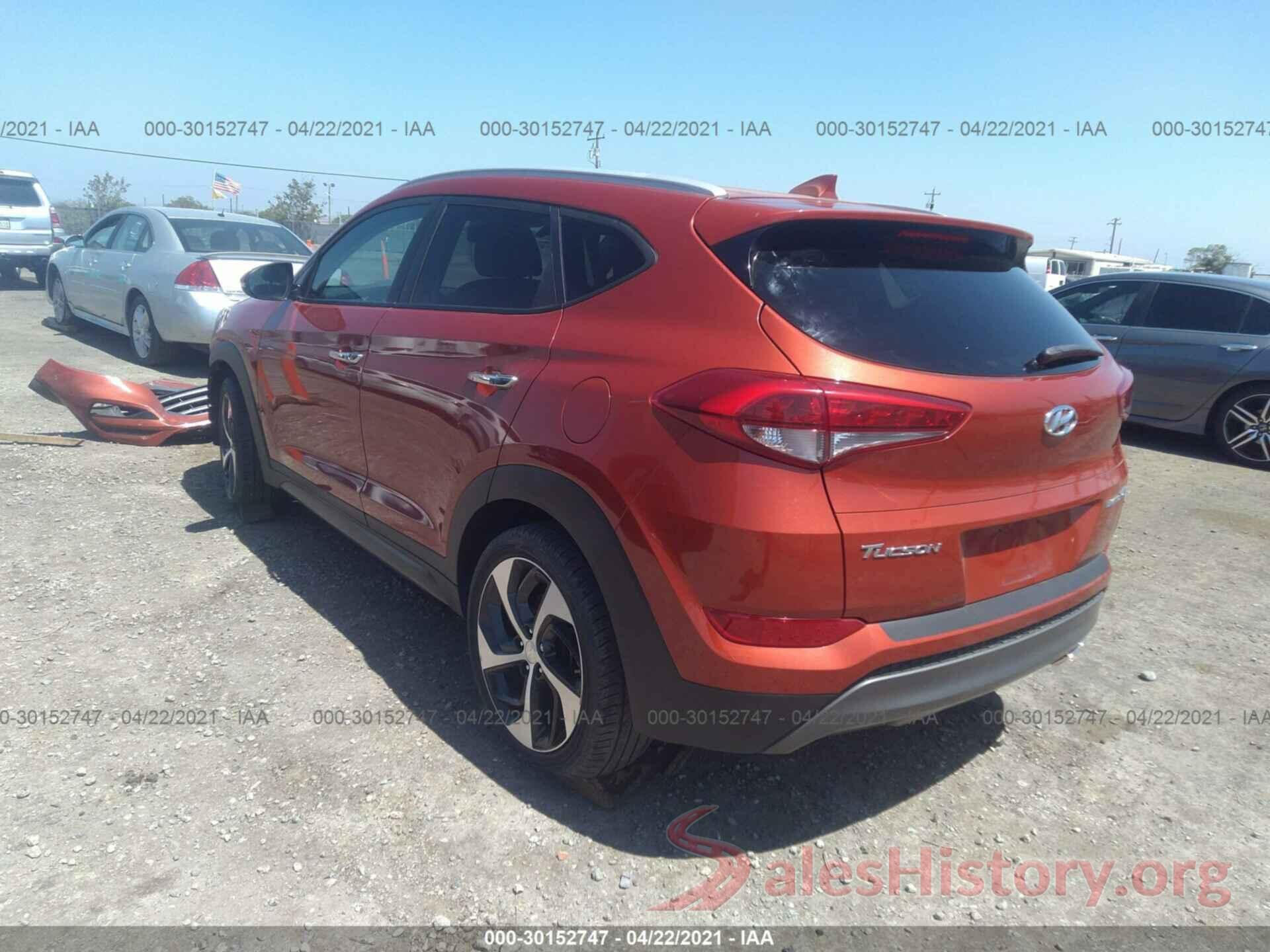 KM8J33A28GU193414 2016 HYUNDAI TUCSON