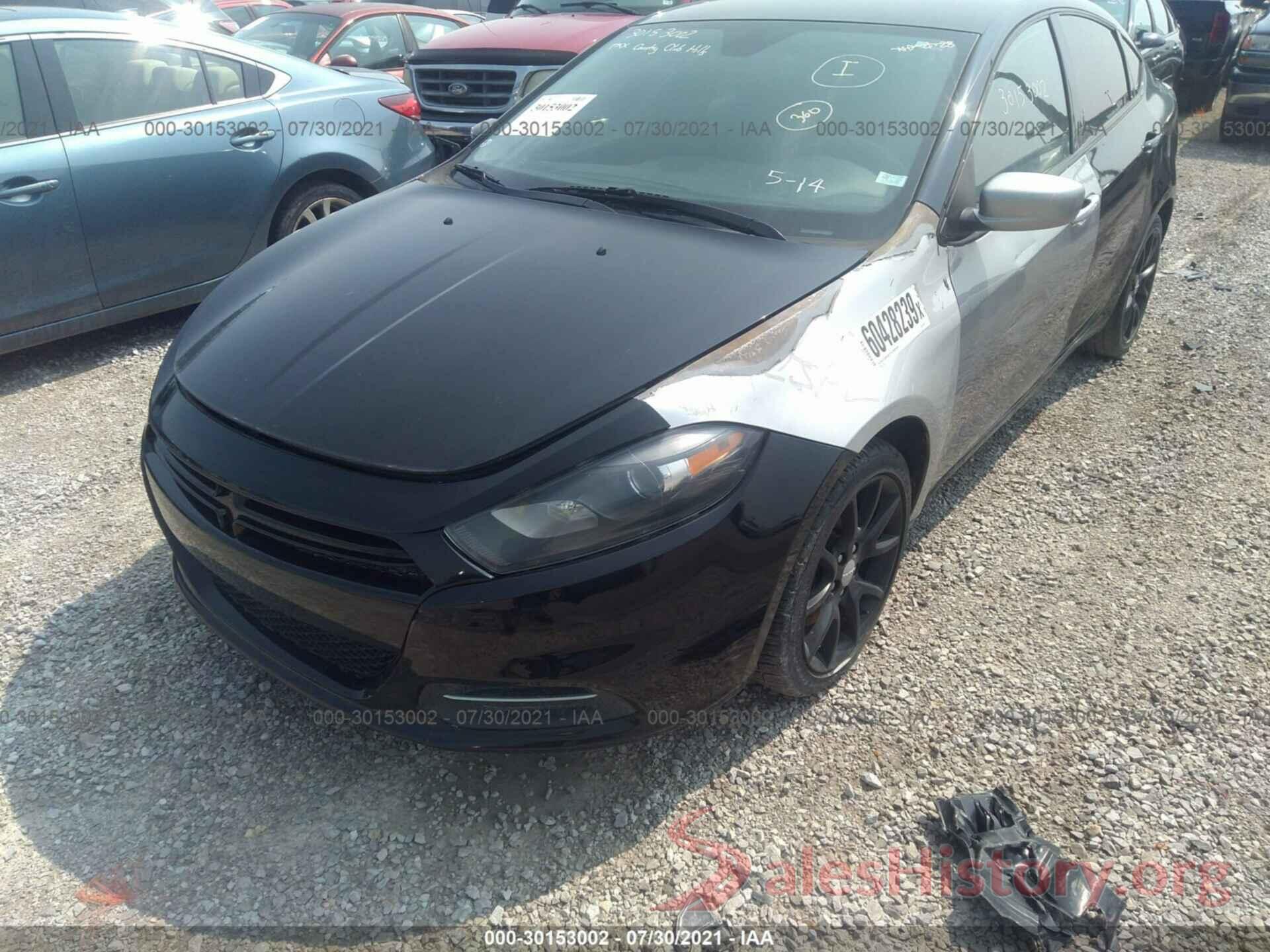 1C3CDFAA8GD533328 2016 DODGE DART