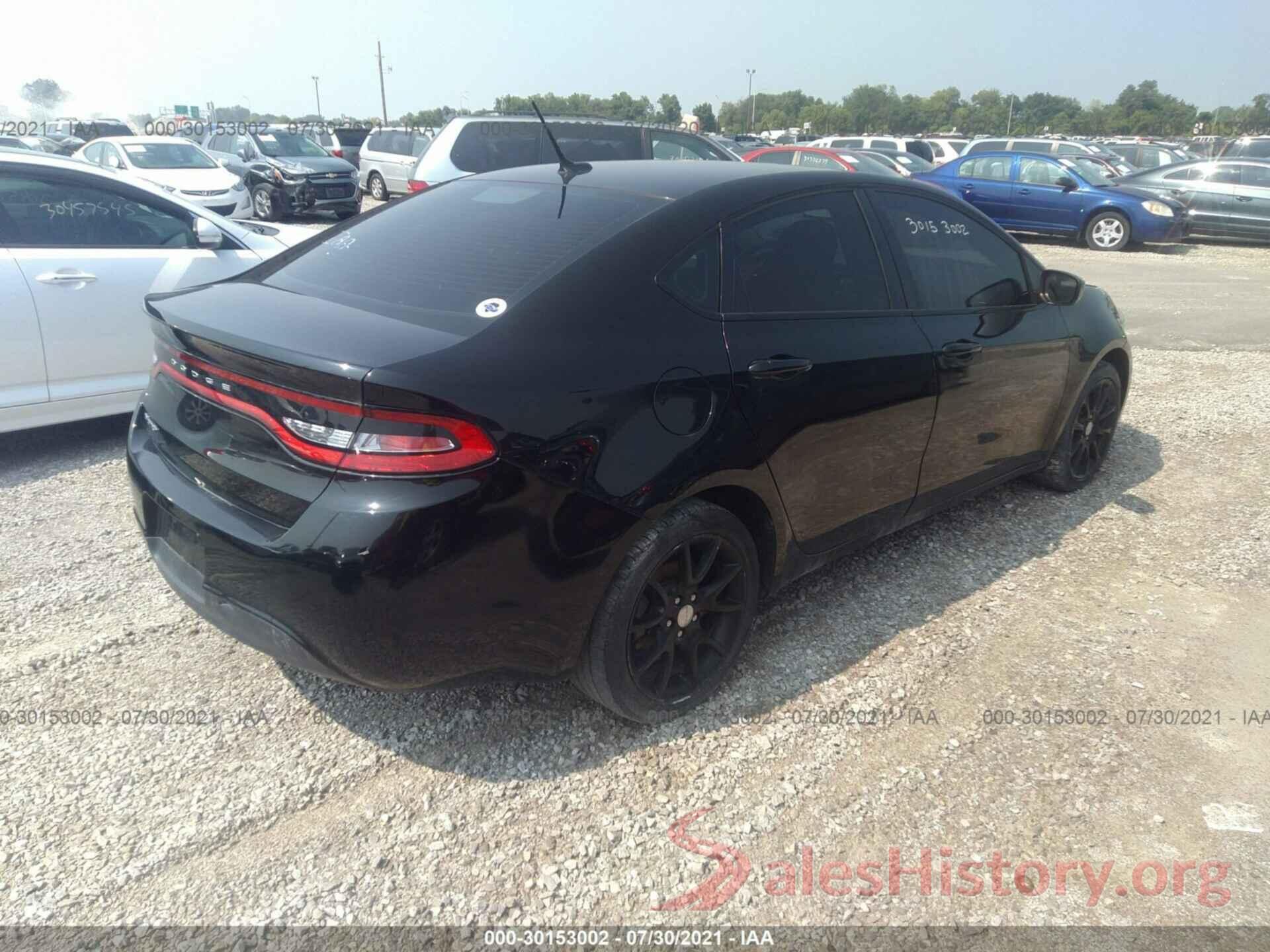 1C3CDFAA8GD533328 2016 DODGE DART