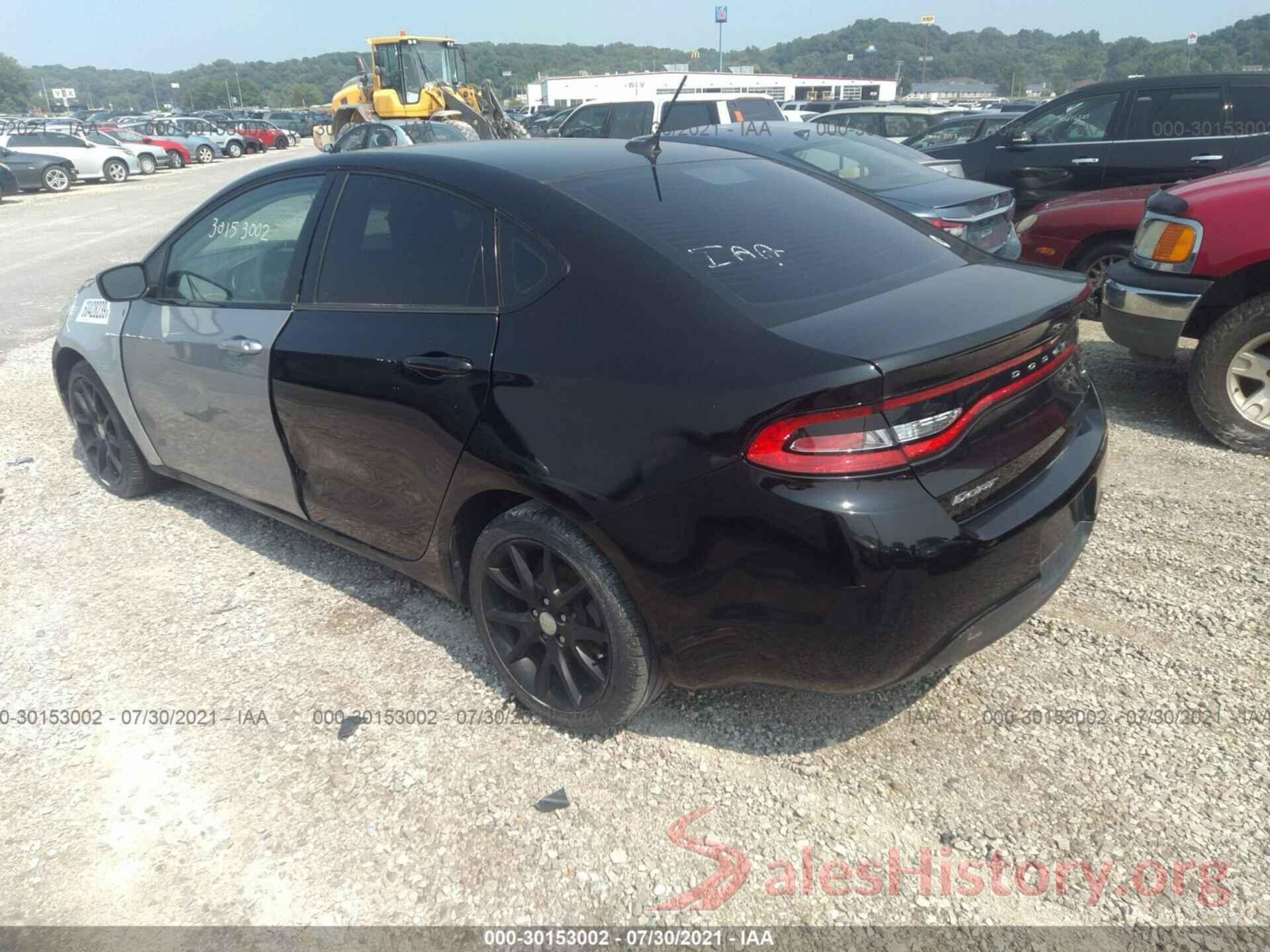 1C3CDFAA8GD533328 2016 DODGE DART