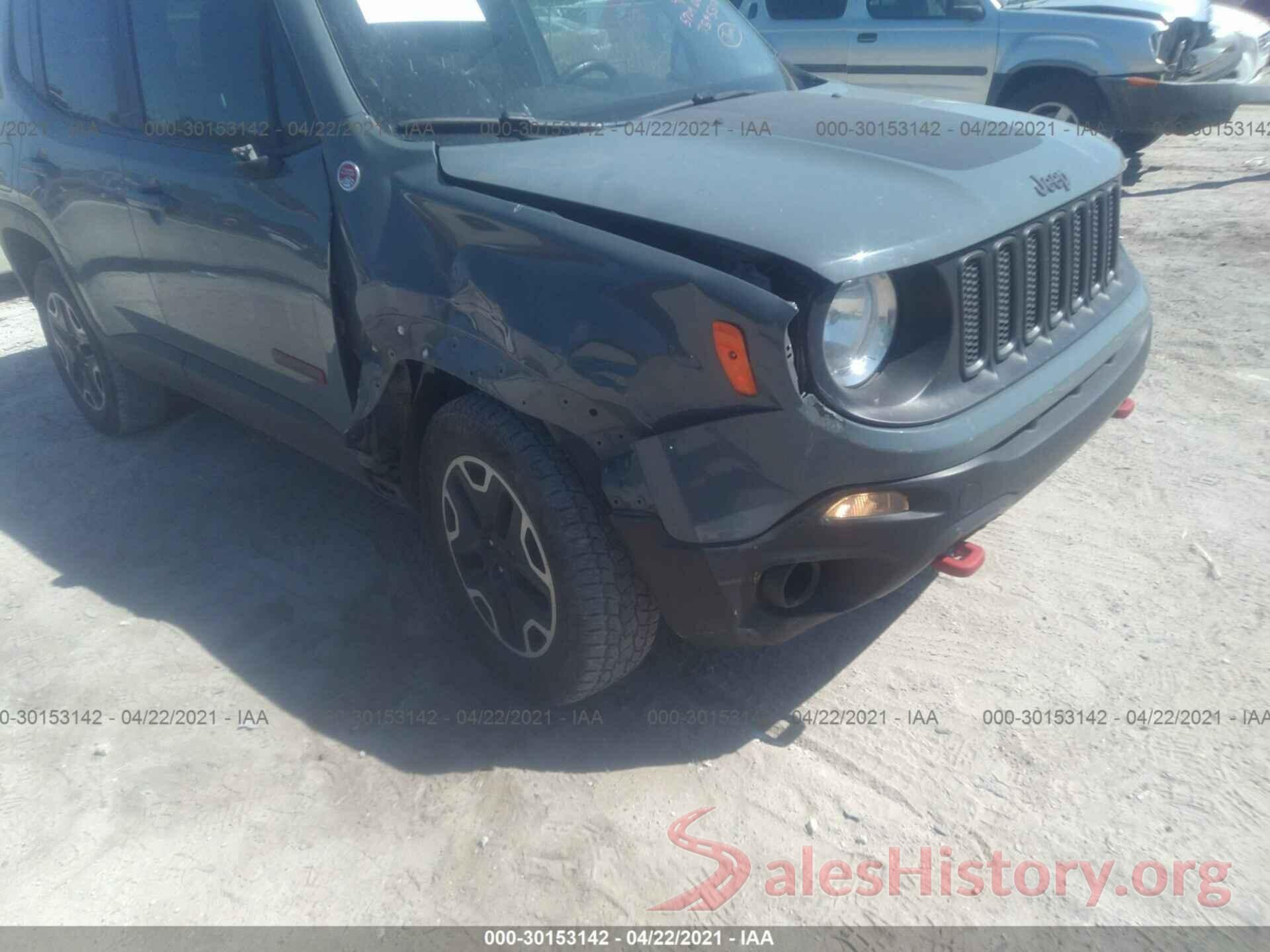 ZACCJBCT2GPC81766 2016 JEEP RENEGADE