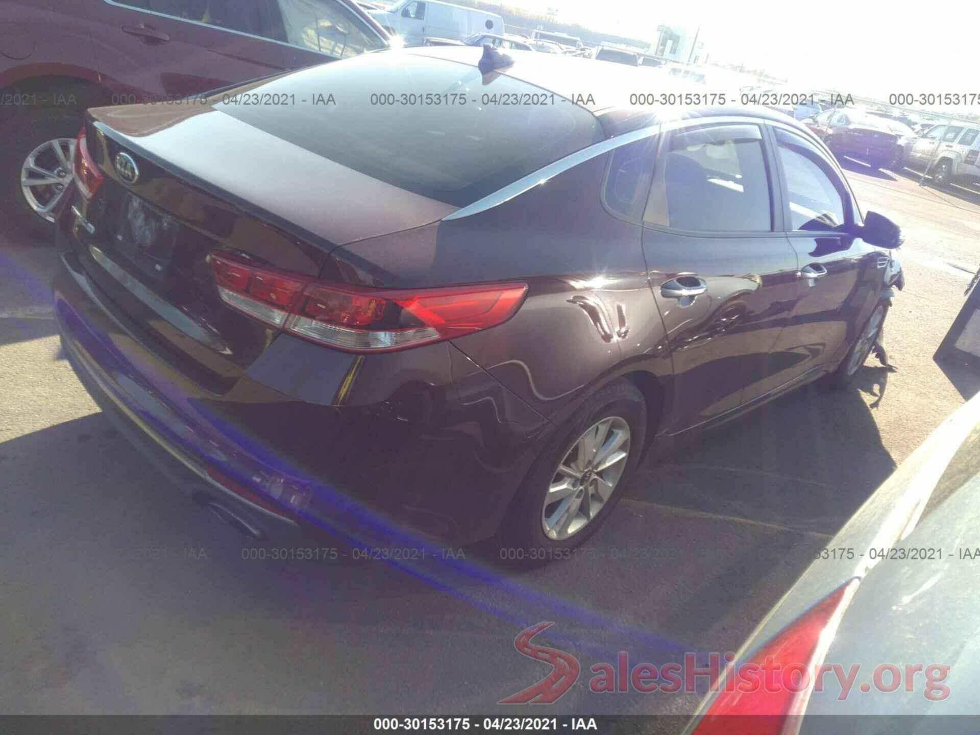 5XXGT4L34GG015726 2016 KIA OPTIMA