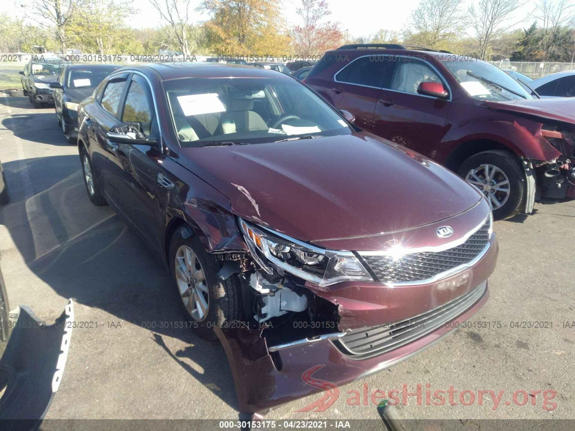 5XXGT4L34GG015726 2016 KIA OPTIMA