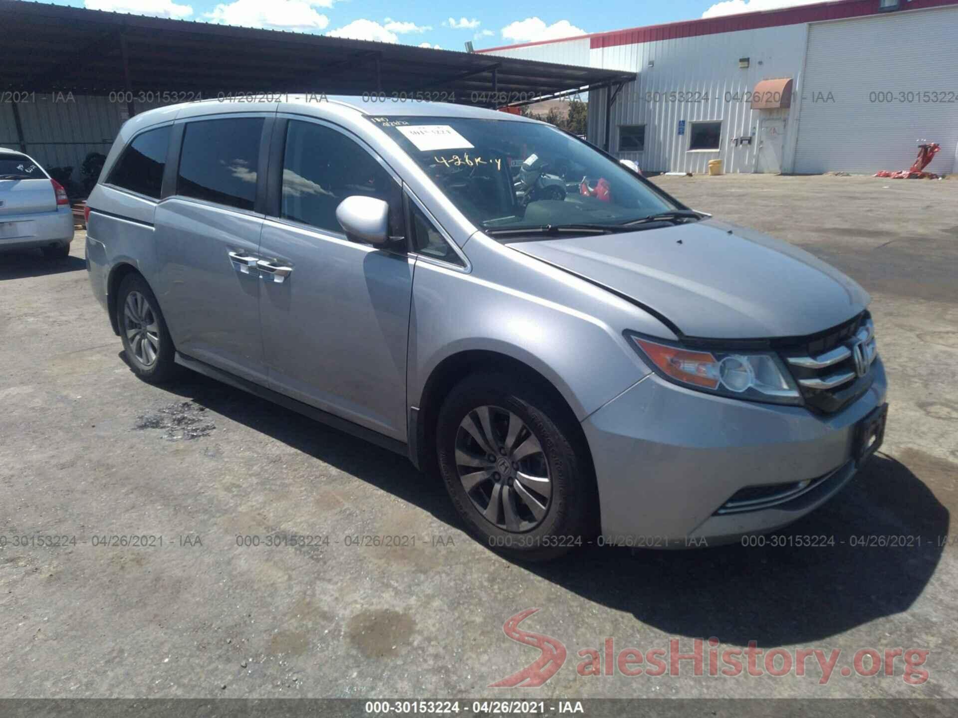 5FNRL5H30HB008655 2017 HONDA ODYSSEY