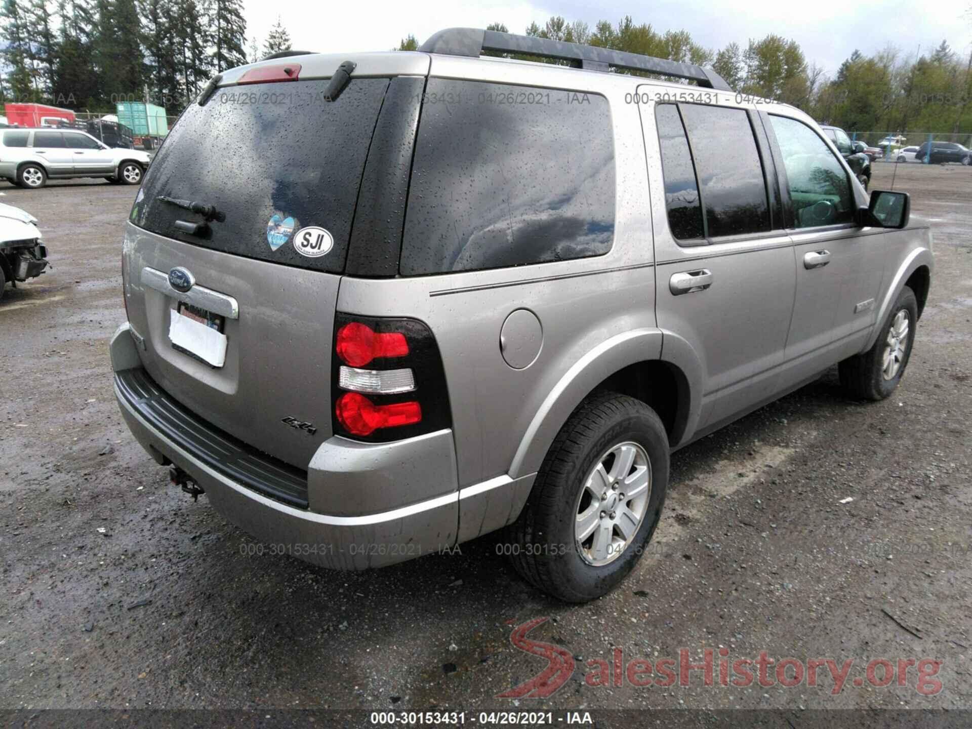 KM8R5DHE5MU192395 2008 FORD EXPLORER