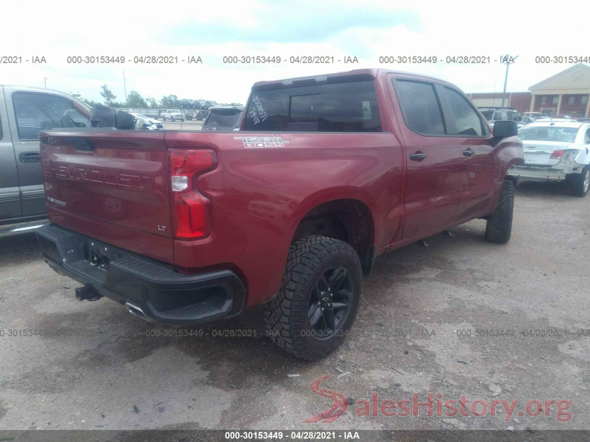 1GCPYFED0LZ132715 2020 CHEVROLET SILVERADO 1500