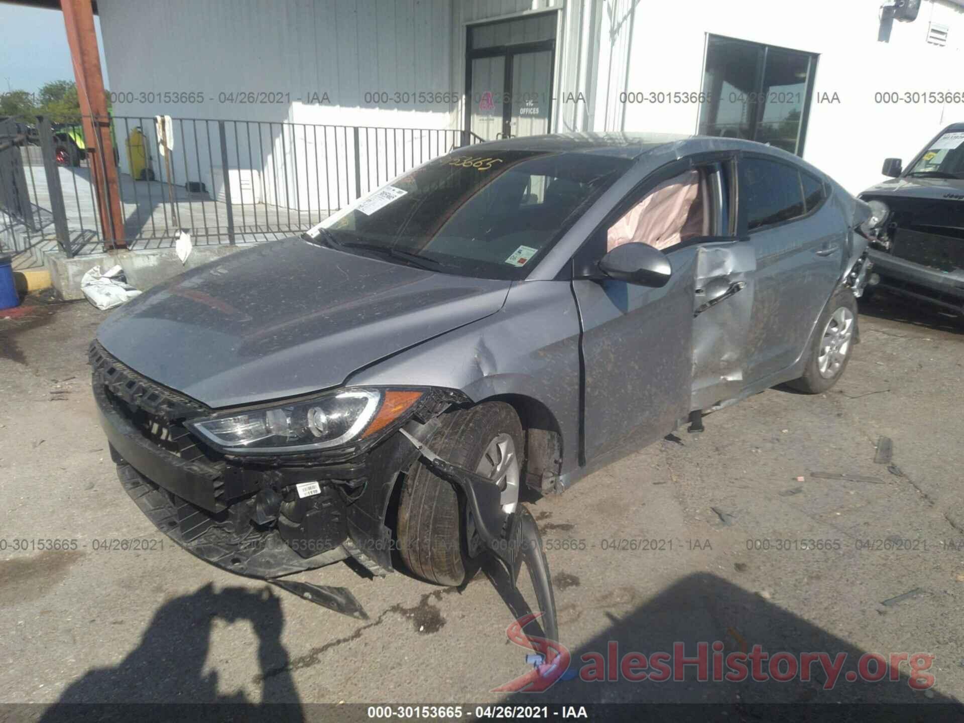 5NPD74LF1HH155868 2017 HYUNDAI ELANTRA