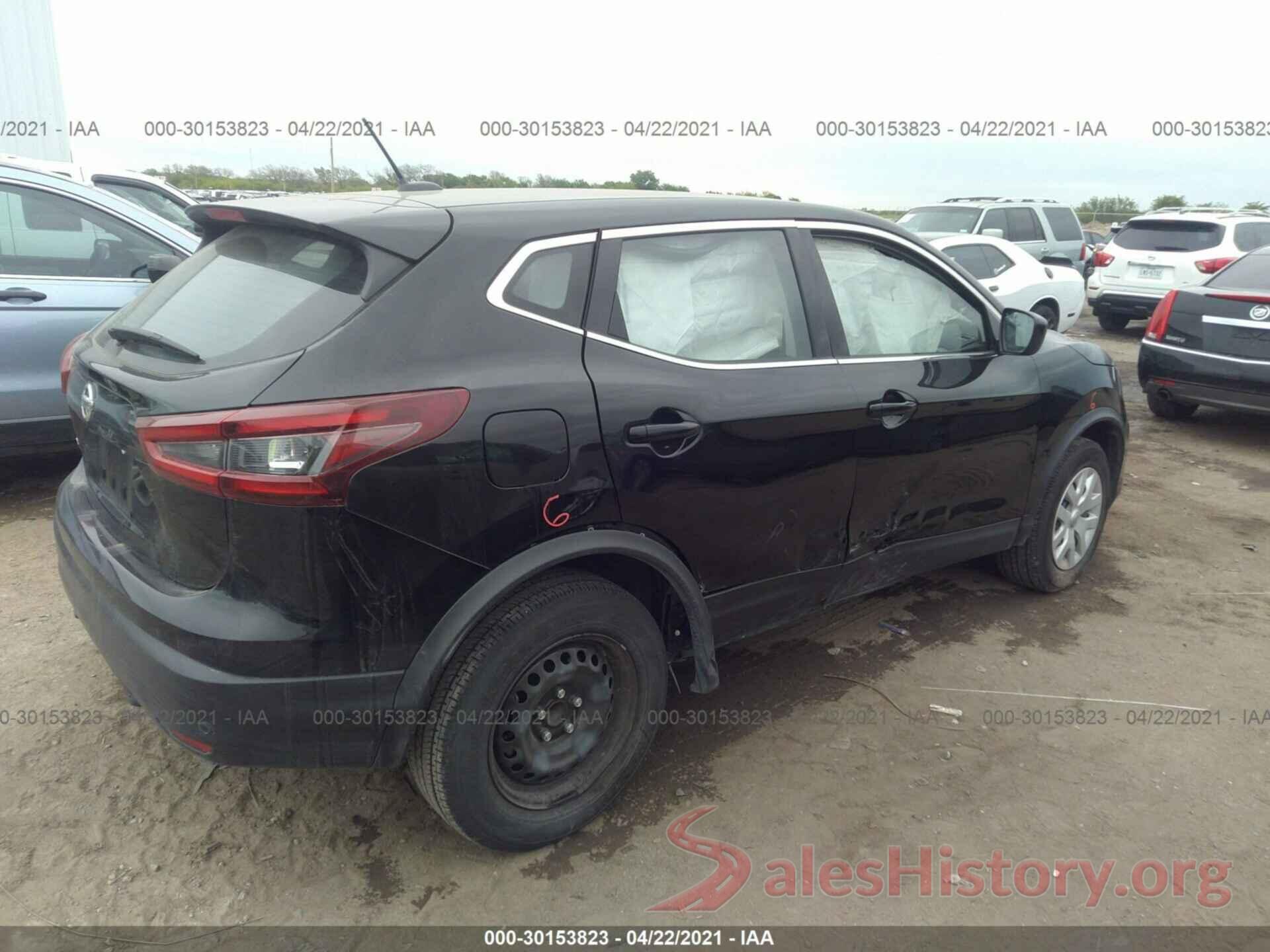 JN1BJ1CV7LW263335 2020 NISSAN ROGUE SPORT