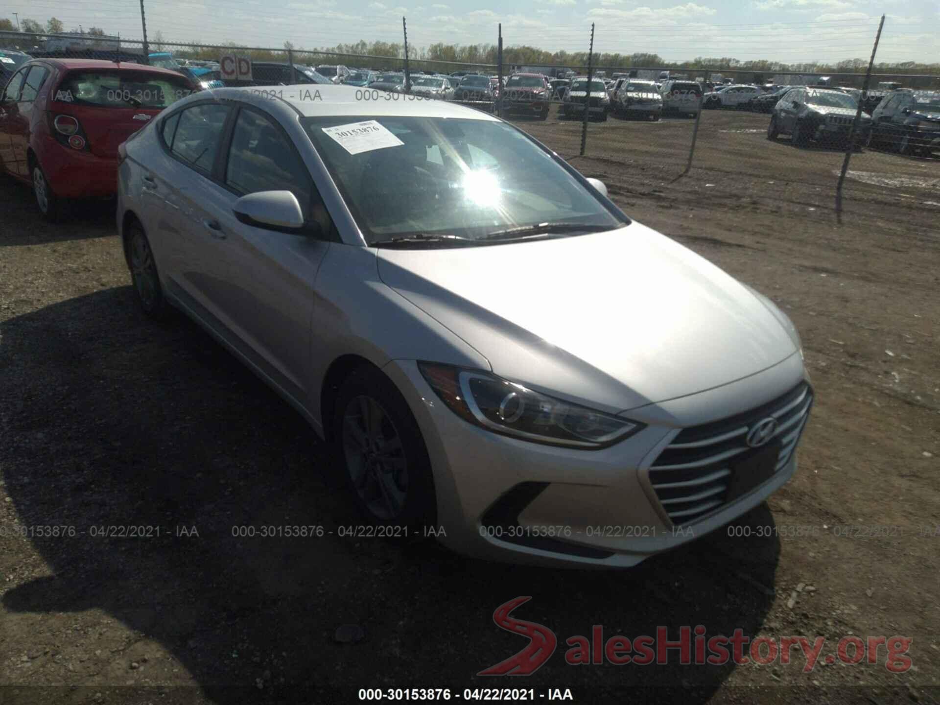 5NPD84LF8JH305512 2018 HYUNDAI ELANTRA