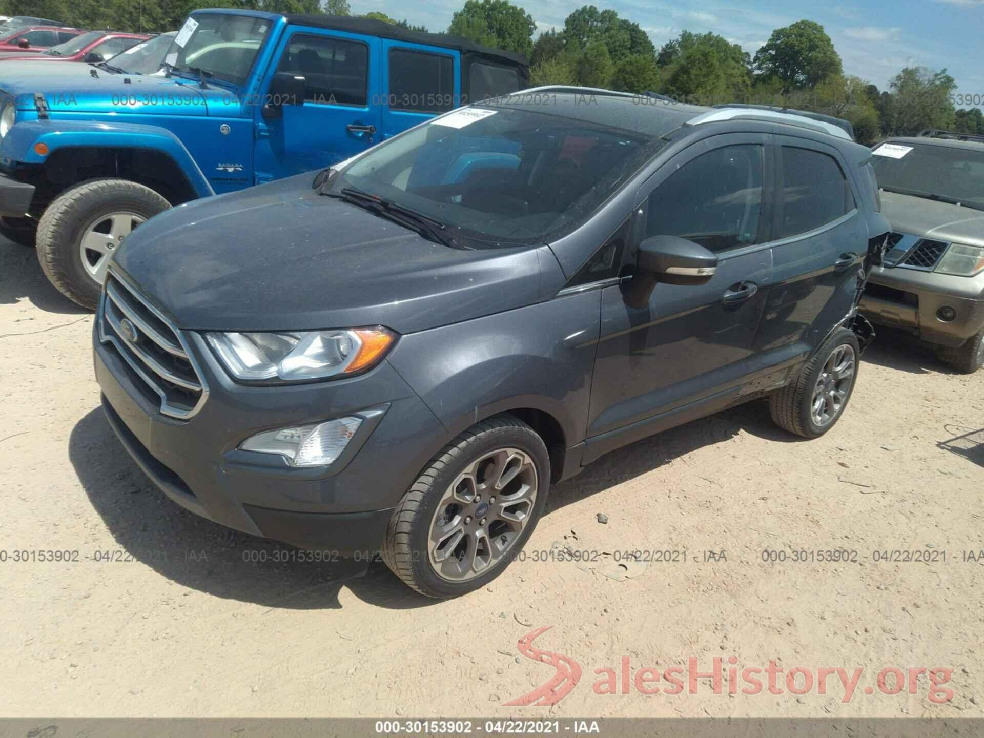 MAJ3S2KEXKC286832 2019 FORD ECOSPORT