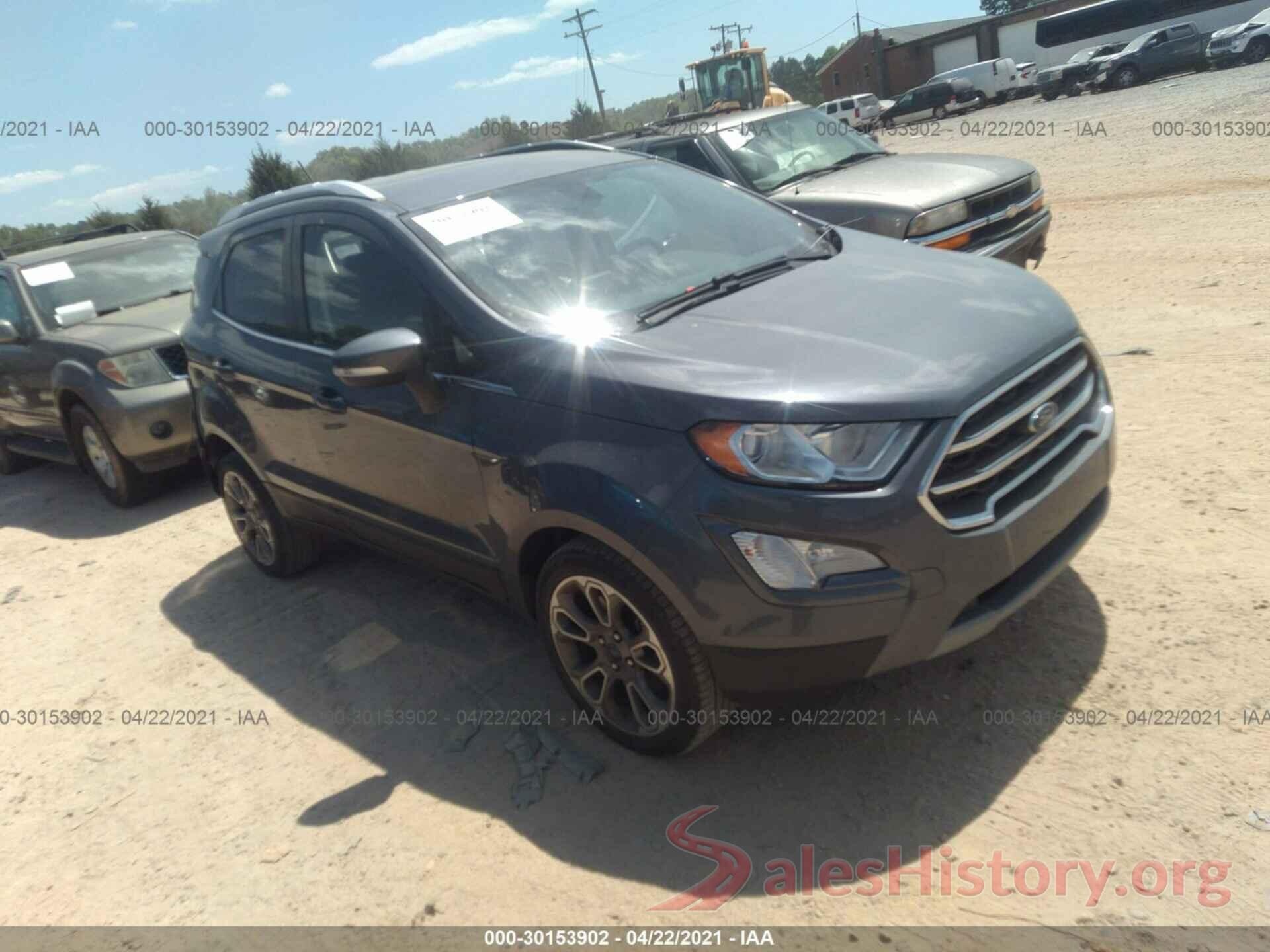 MAJ3S2KEXKC286832 2019 FORD ECOSPORT