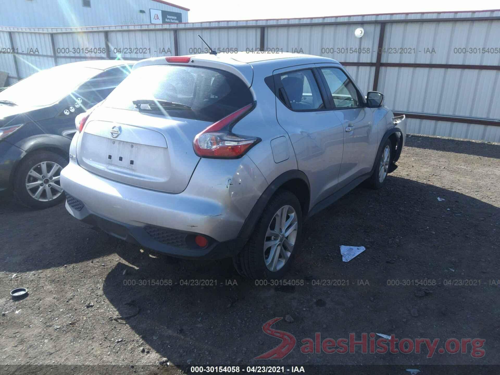 JN8AF5MR5GT604794 2016 NISSAN JUKE