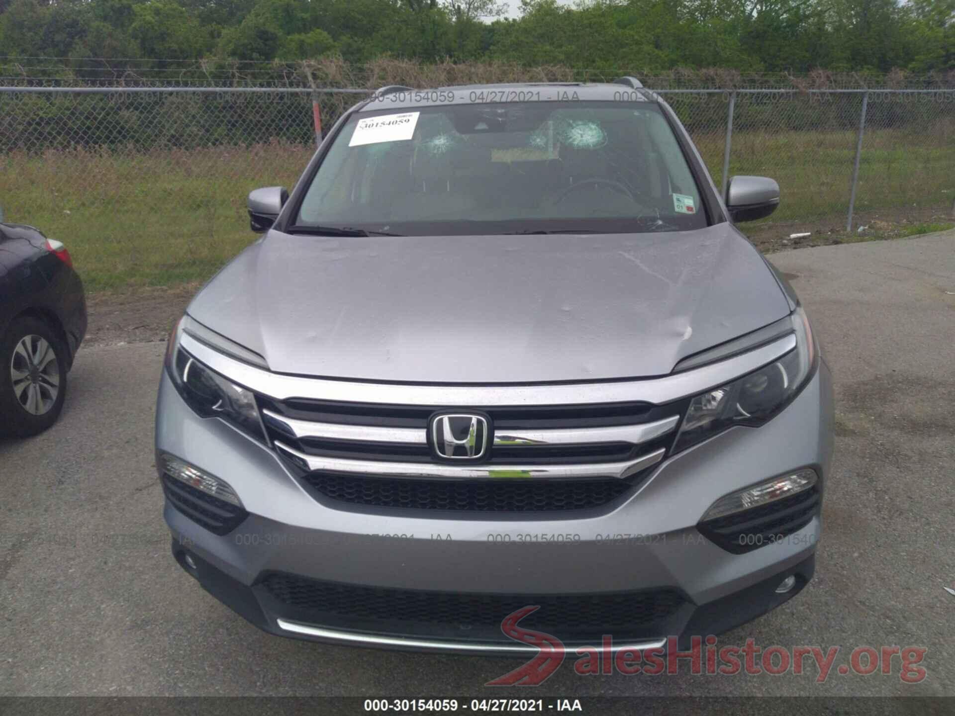 5FNYF5H96HB014788 2017 HONDA PILOT