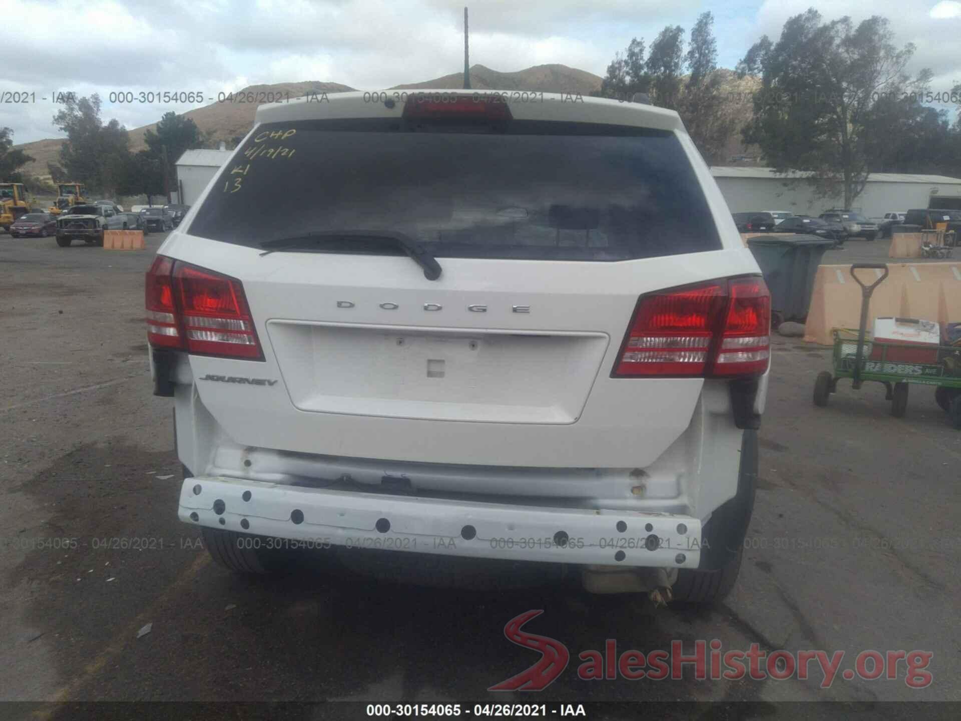 3C4PDCAB0JT272962 2018 DODGE JOURNEY