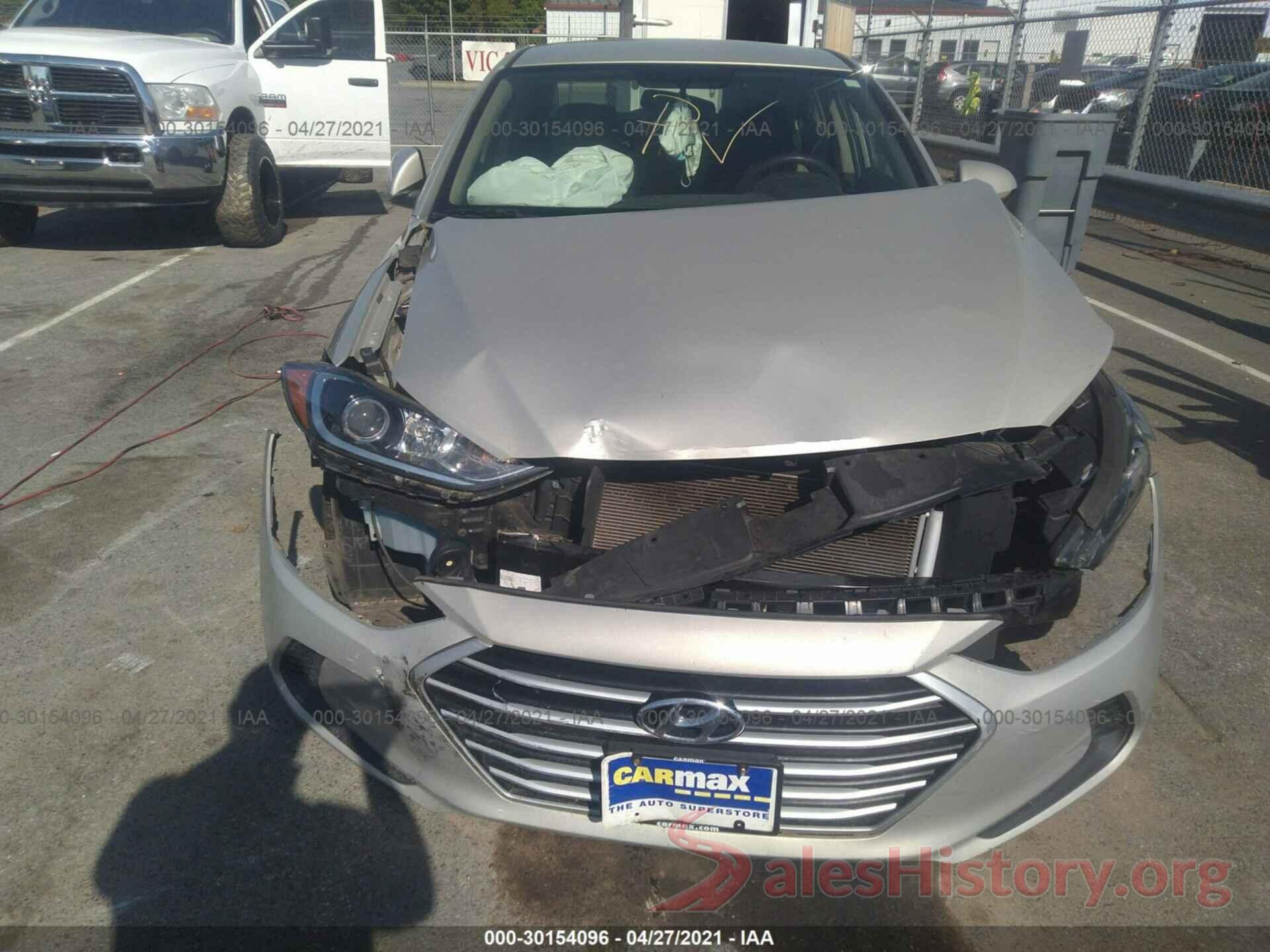 5NPD84LF7HH128669 2017 HYUNDAI ELANTRA