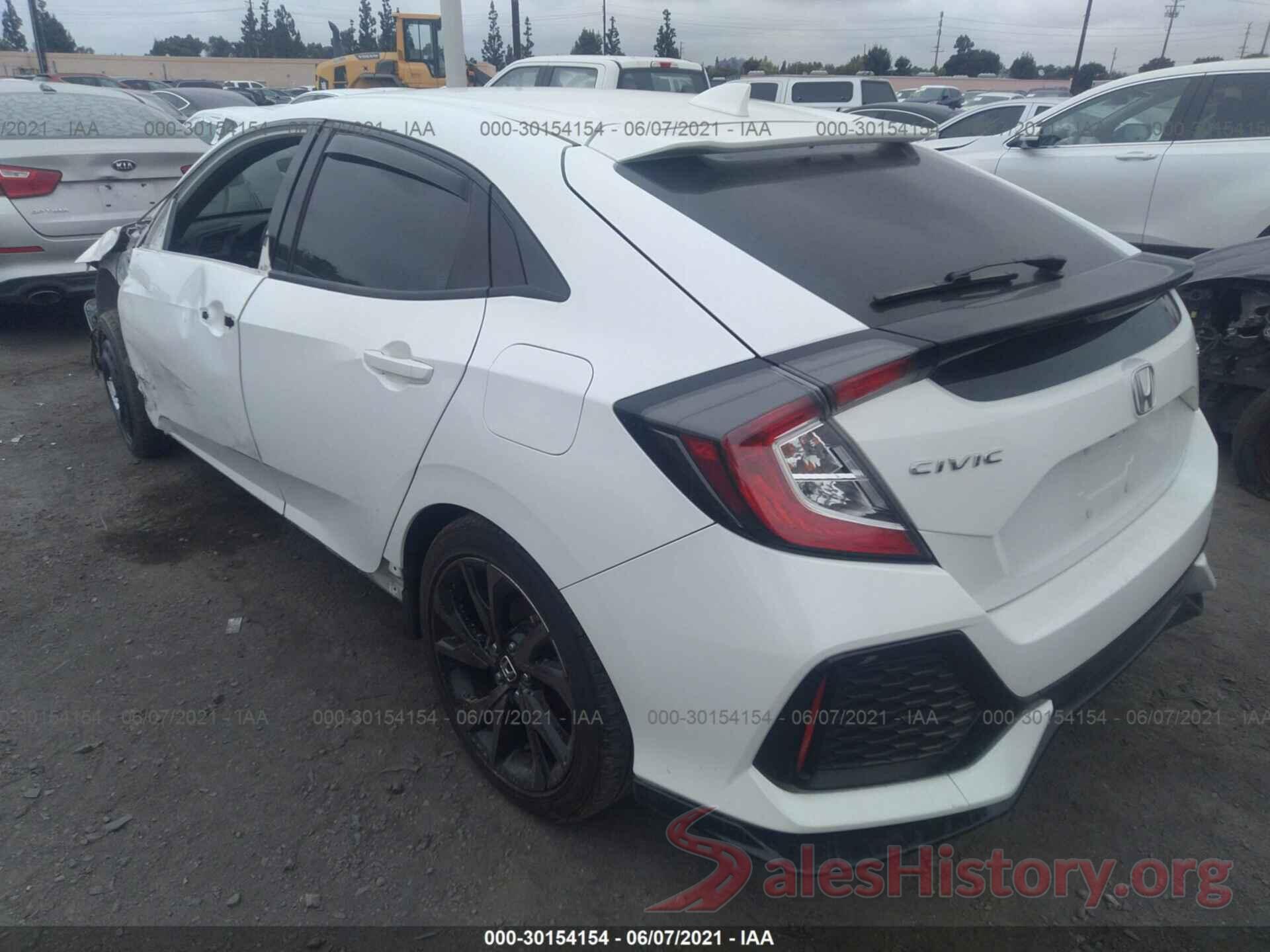 SHHFK7H41JU430271 2018 HONDA CIVIC HATCHBACK