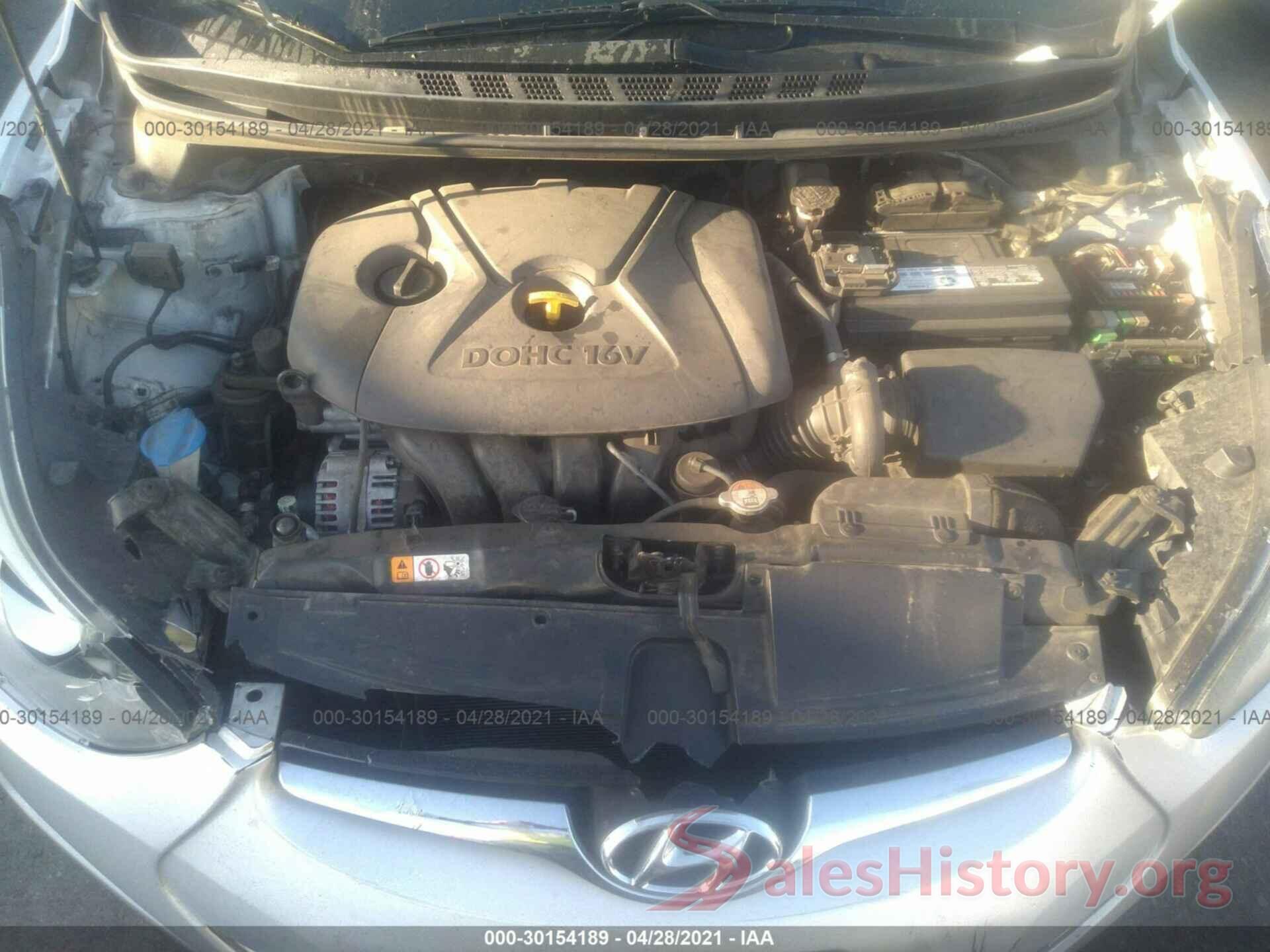 5NPDH4AE7GH708531 2016 HYUNDAI ELANTRA