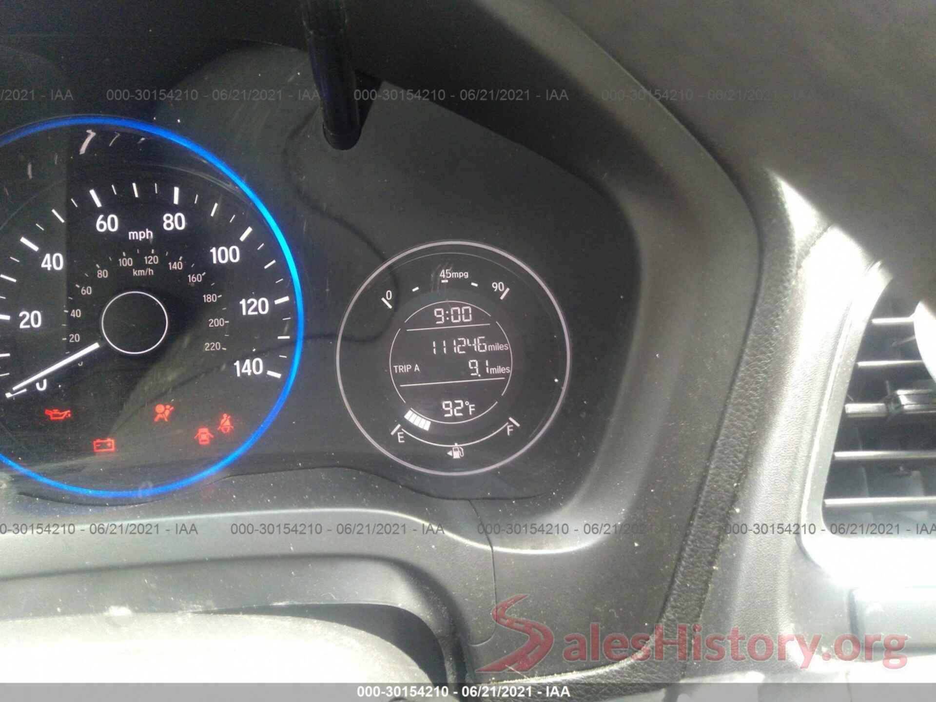 3CZRU6H56HM728598 2017 HONDA HR-V