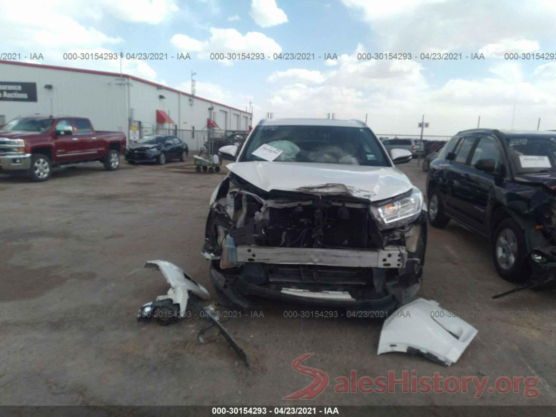 5TDKZRFH4HS508741 2017 TOYOTA HIGHLANDER