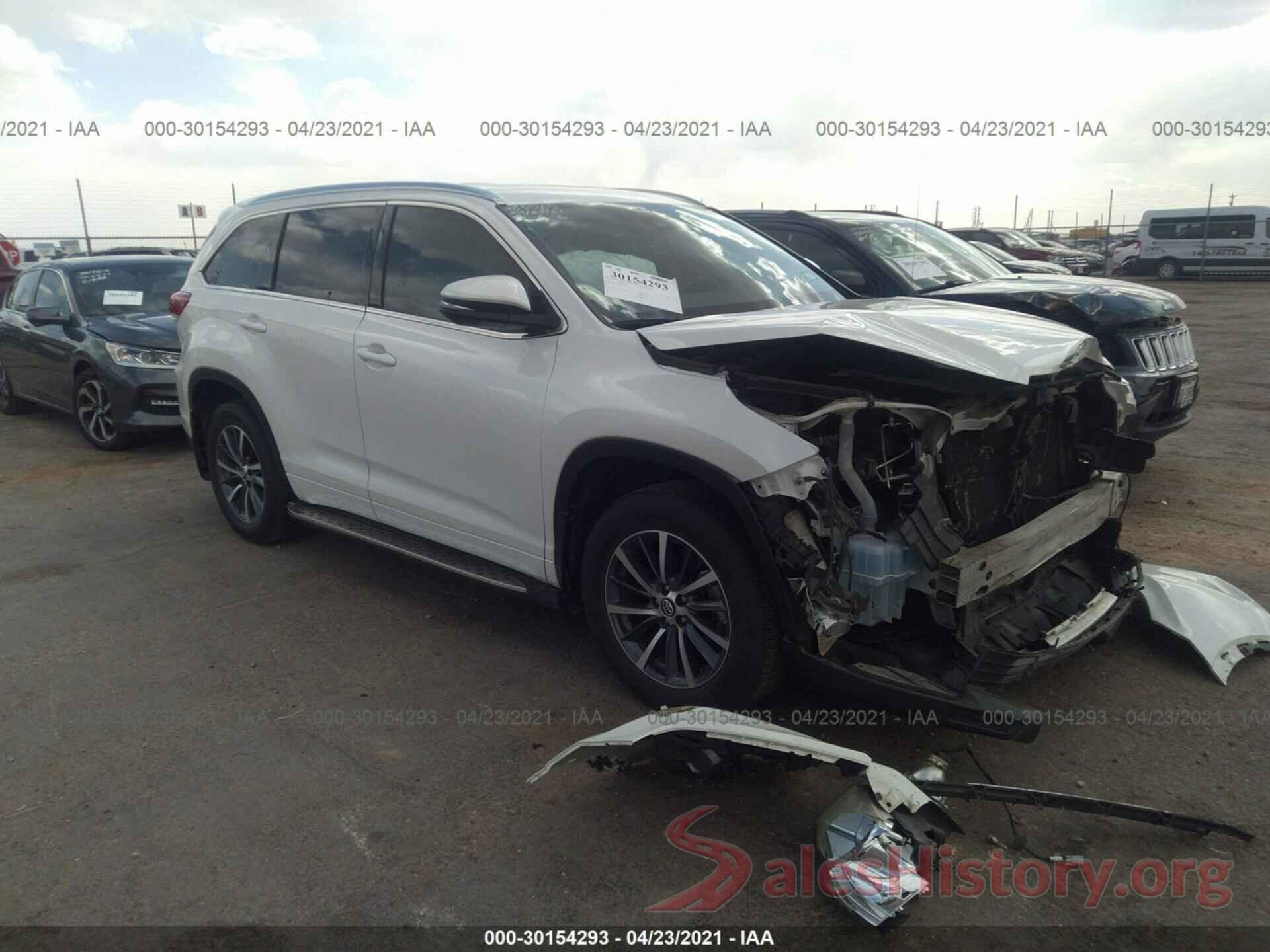 5TDKZRFH4HS508741 2017 TOYOTA HIGHLANDER