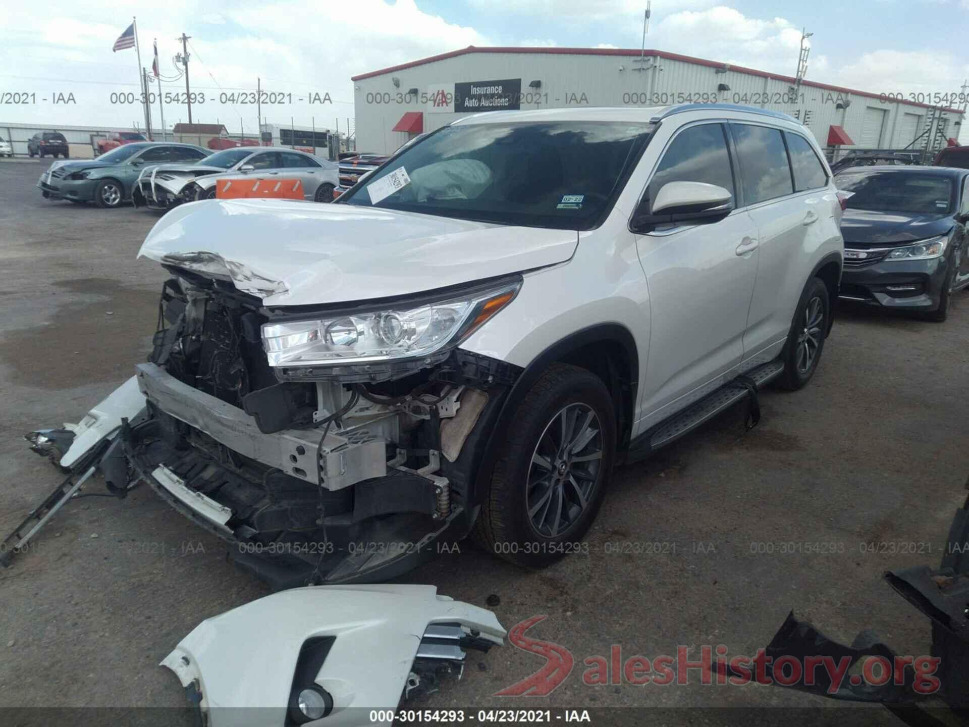 5TDKZRFH4HS508741 2017 TOYOTA HIGHLANDER